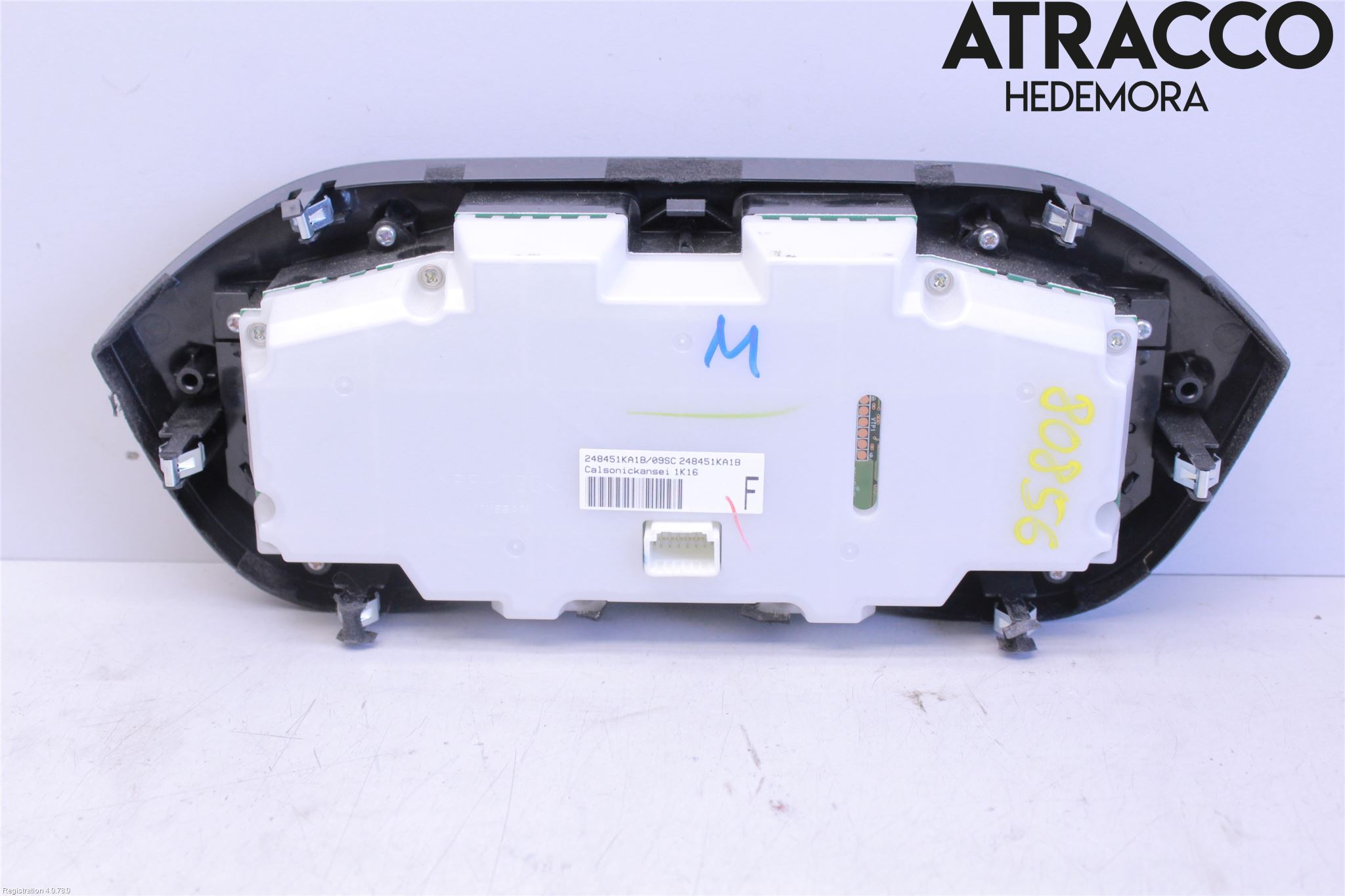 Nissan JUKE 10-14 Varme Ac Betjening-Display