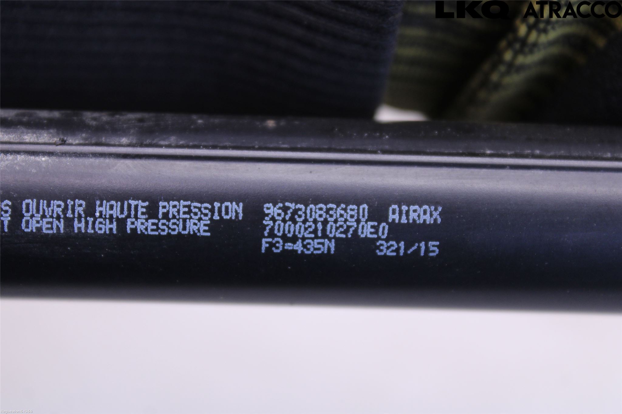 Peugeot PEUGOT 208 16-19 Bakluke Demper-Gassfjær