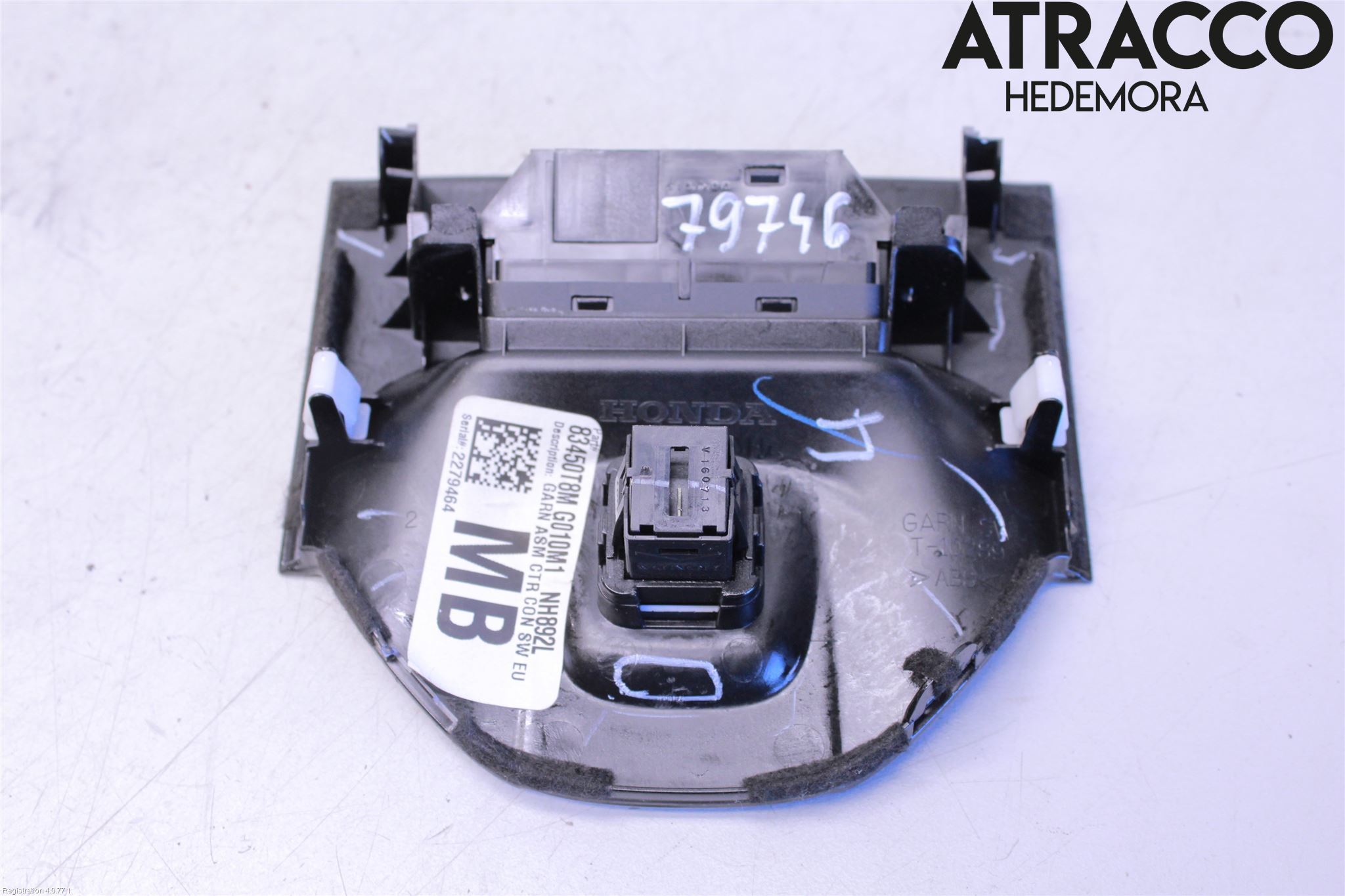 Honda HR-V 15-21 Bryter Airbag Passasjerside