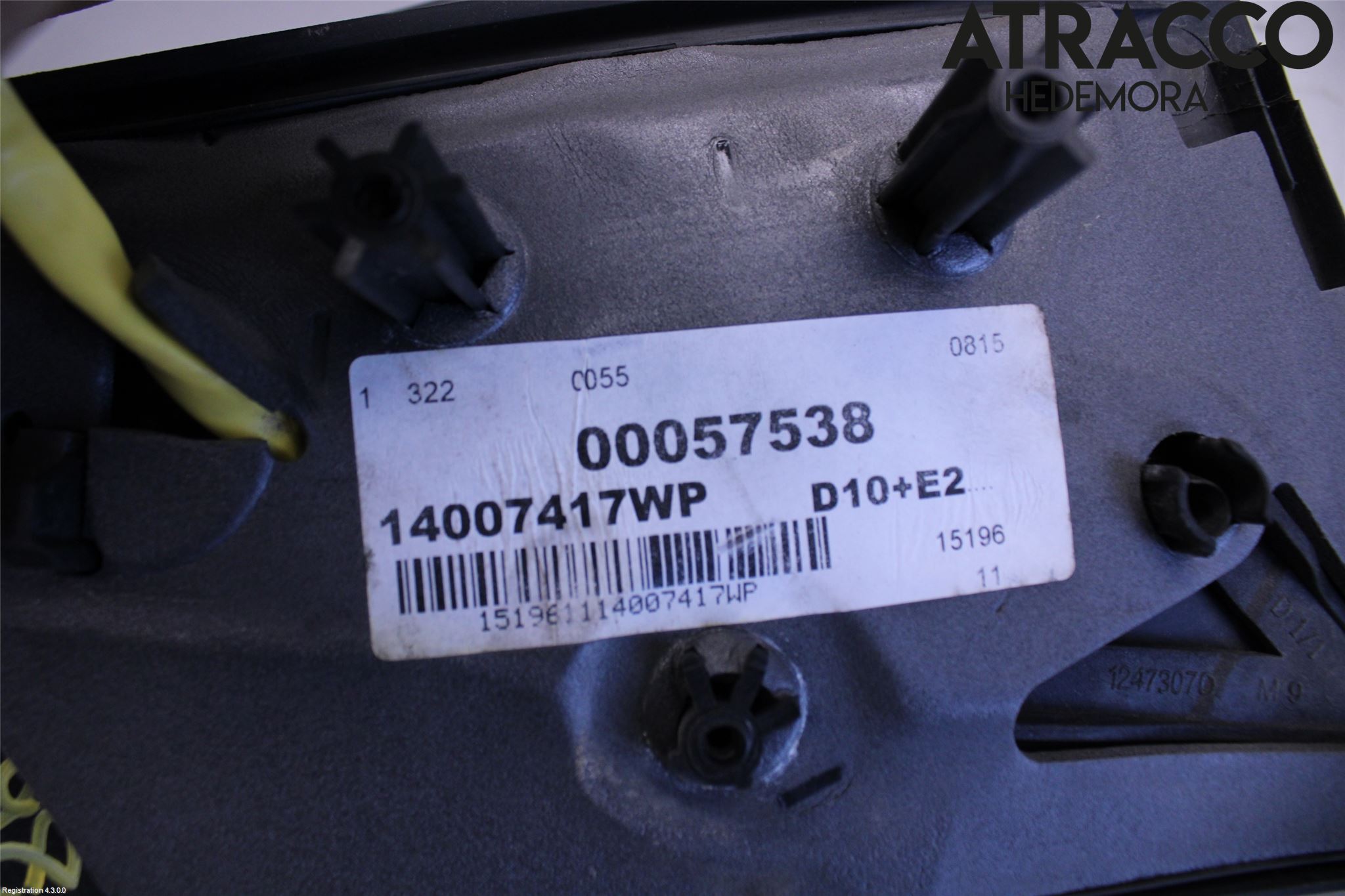 Peugeot EXPERT 15-16 Speil H M-El Justering