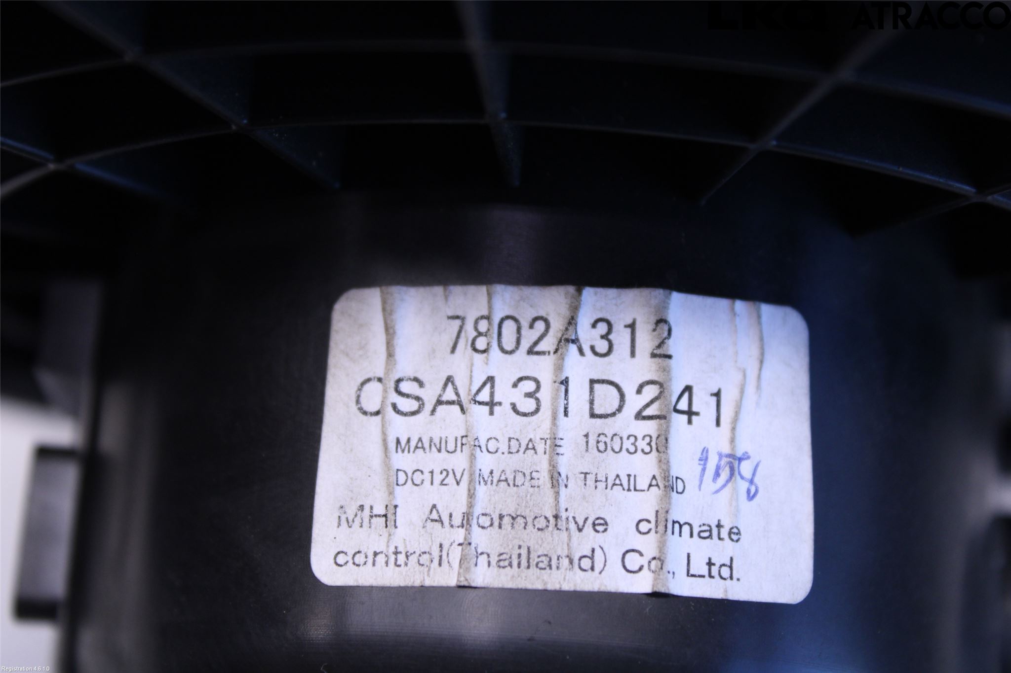 Mitsubishi L200 16-23 Varme Ac Varmeapparatvifte
