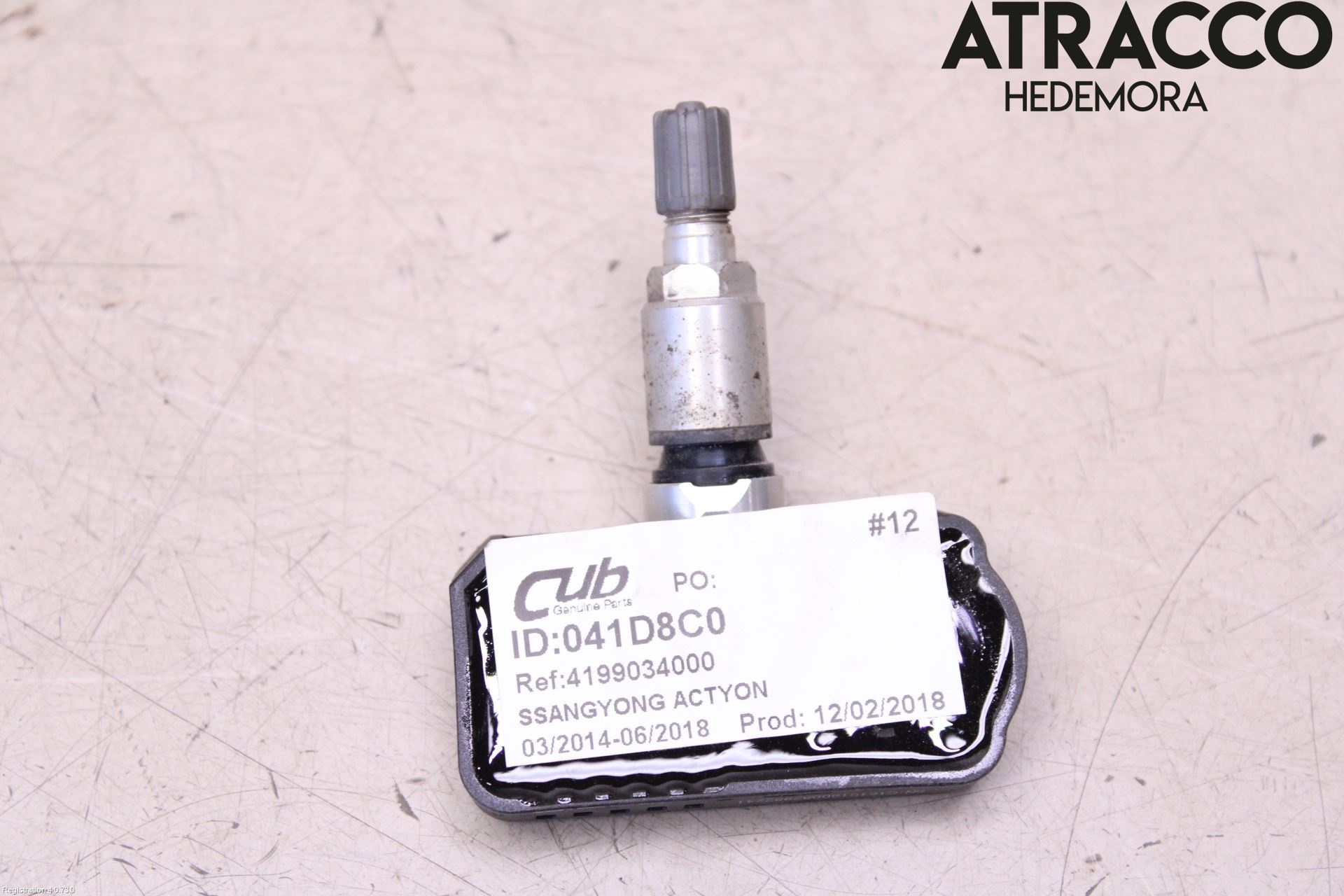SsangYong SSANG YONG ACTYON/SPORT 06-17 Giver Dekktrykk