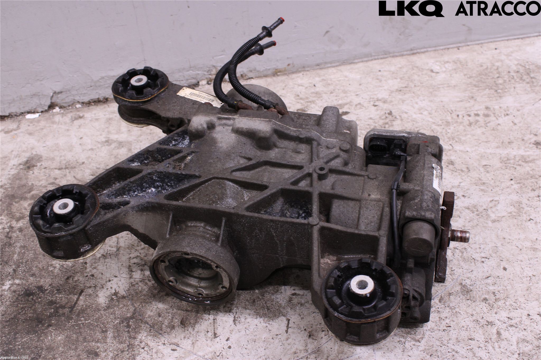 Volkswagen VW PASSAT 11-14 Bakaksel Kardang Bak -Diff
