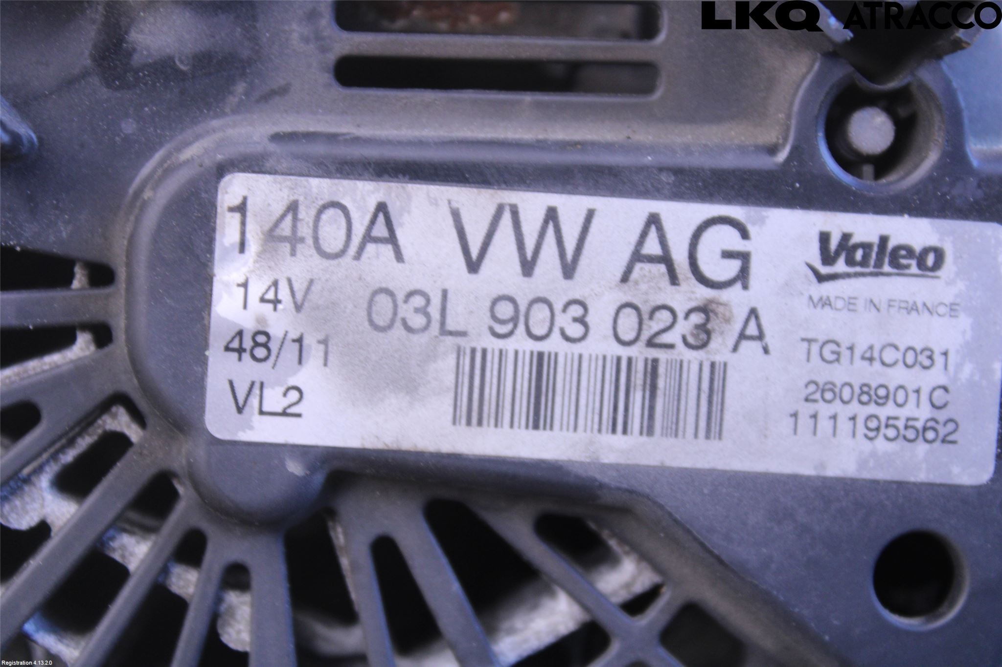 Volkswagen VW GOLF PLUS/CROSS GOLF 04-14 Dynamo