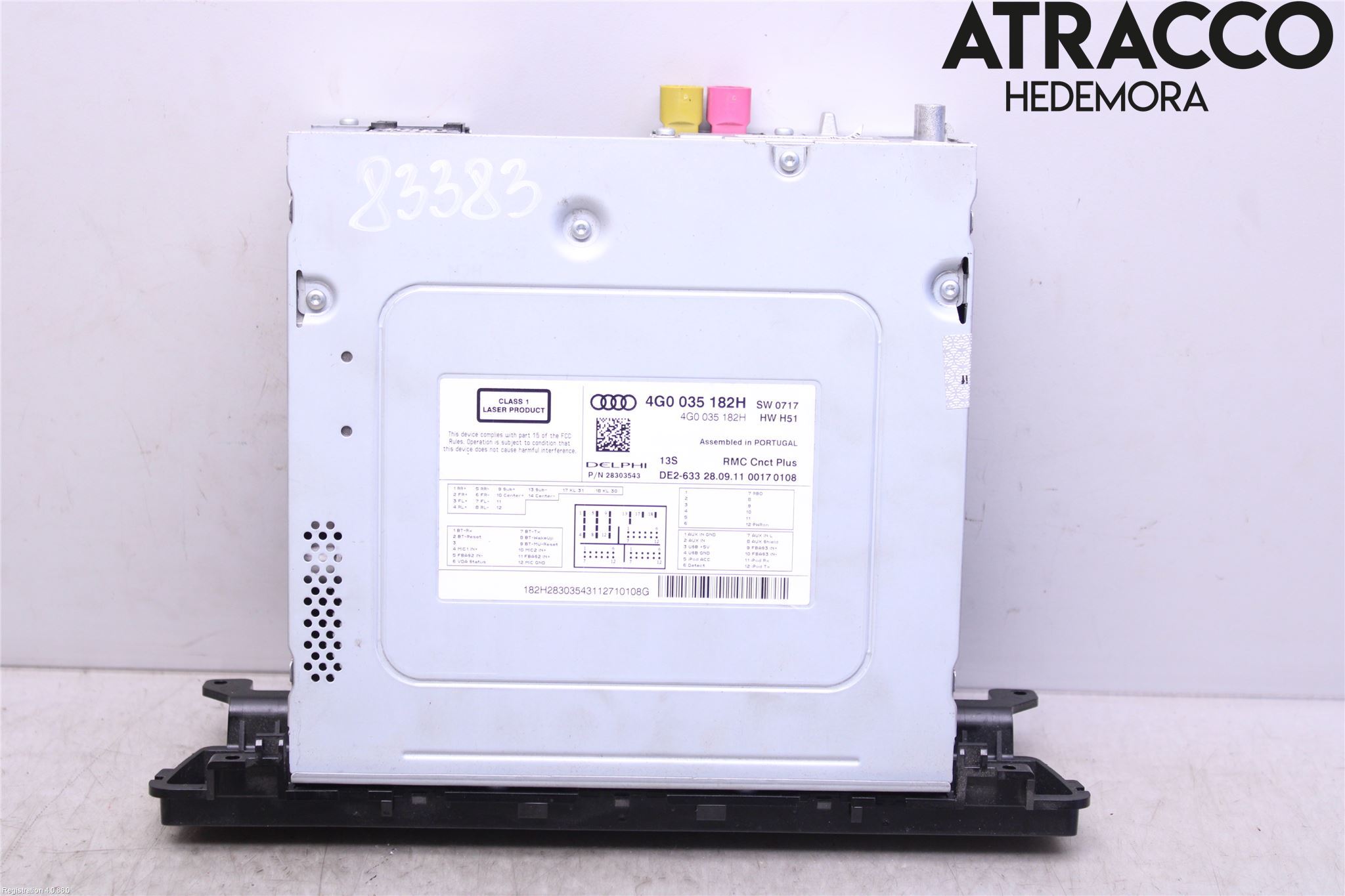 Audi A6/S6 4G 11-18 Stereo Radio Med Cd