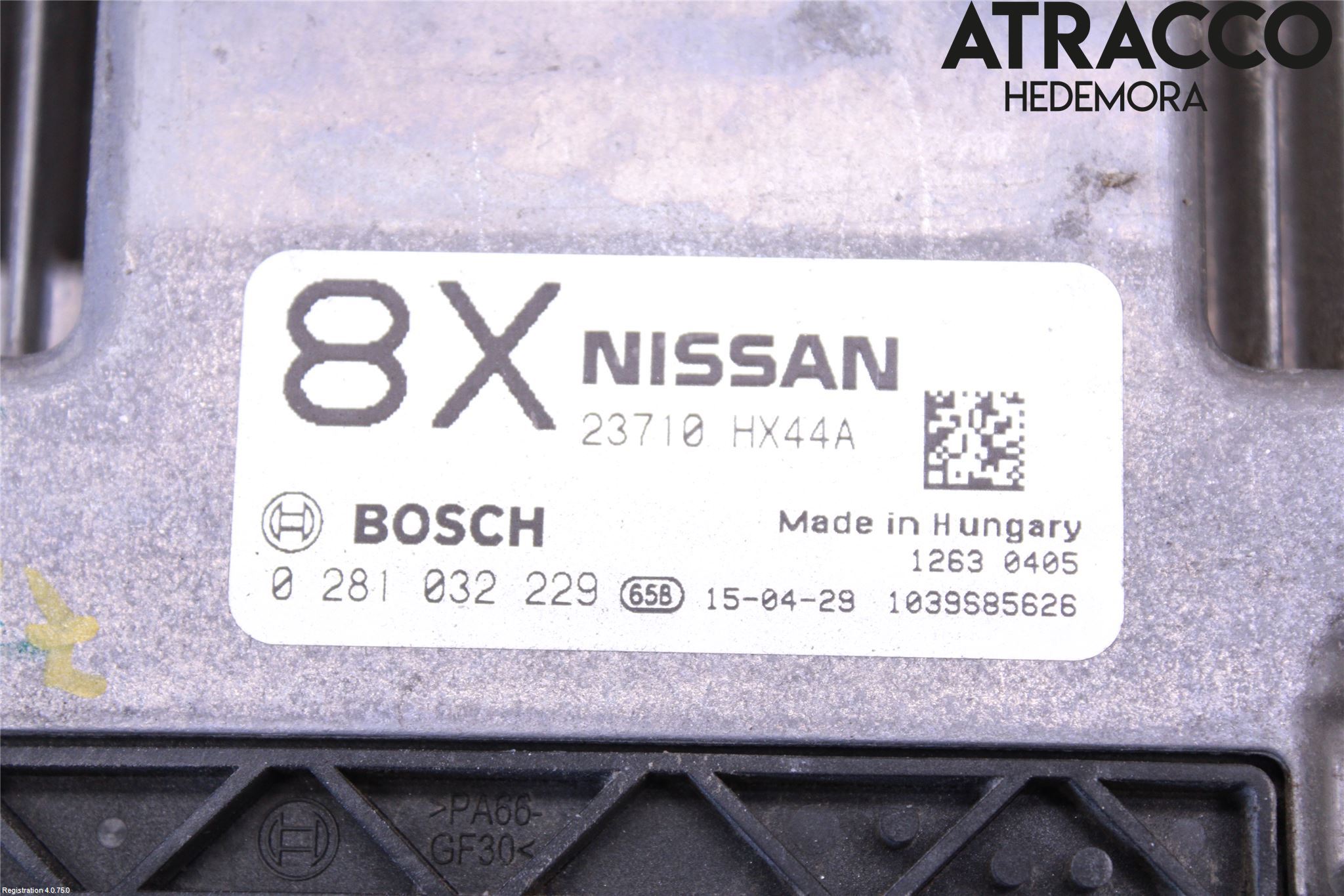Nissan QASHQAI 14-17 Styreenhet Innsprøytning