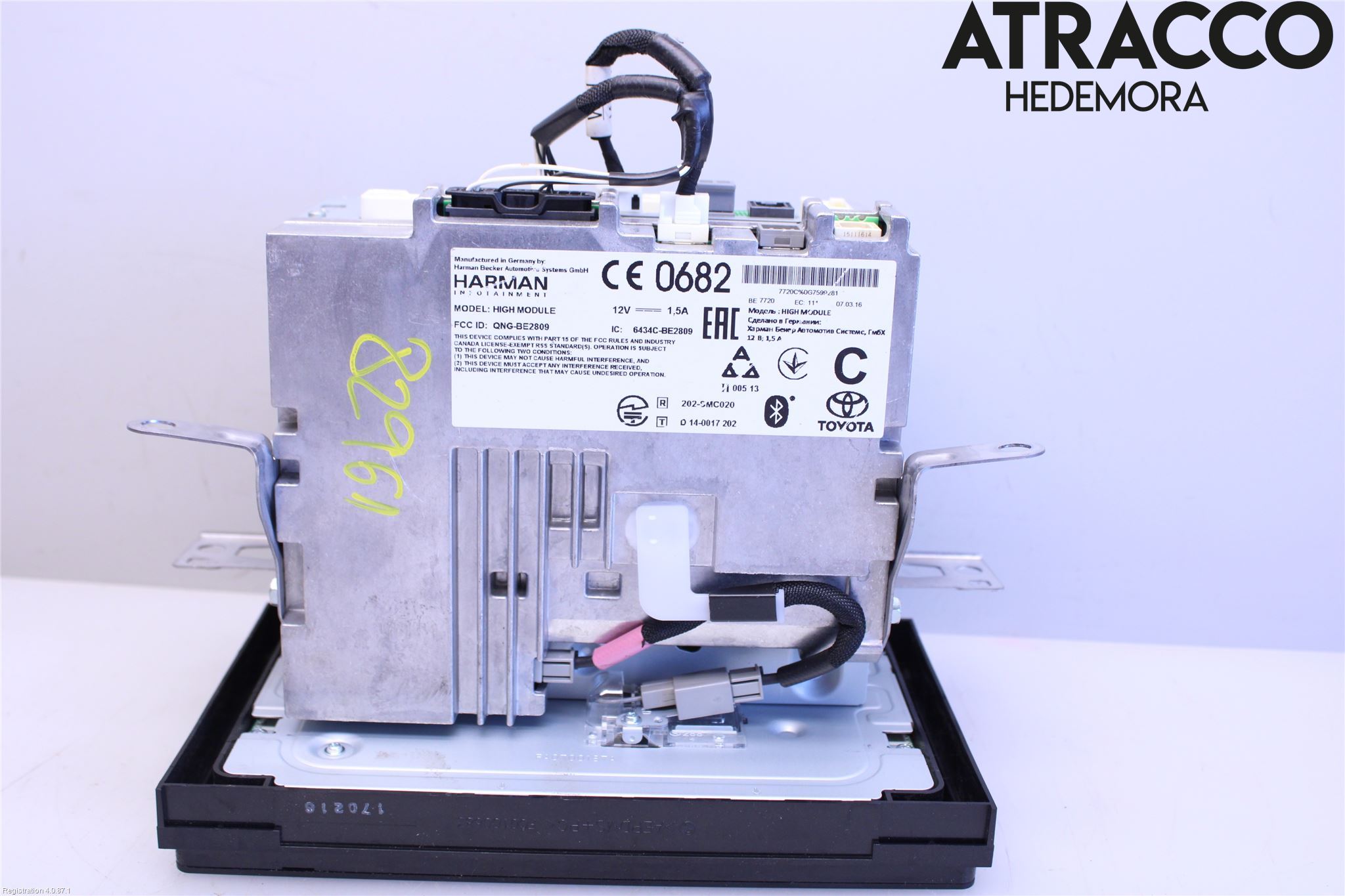Toyota PRIUS ZVW30 09-20 Stereo Radio Med Cd