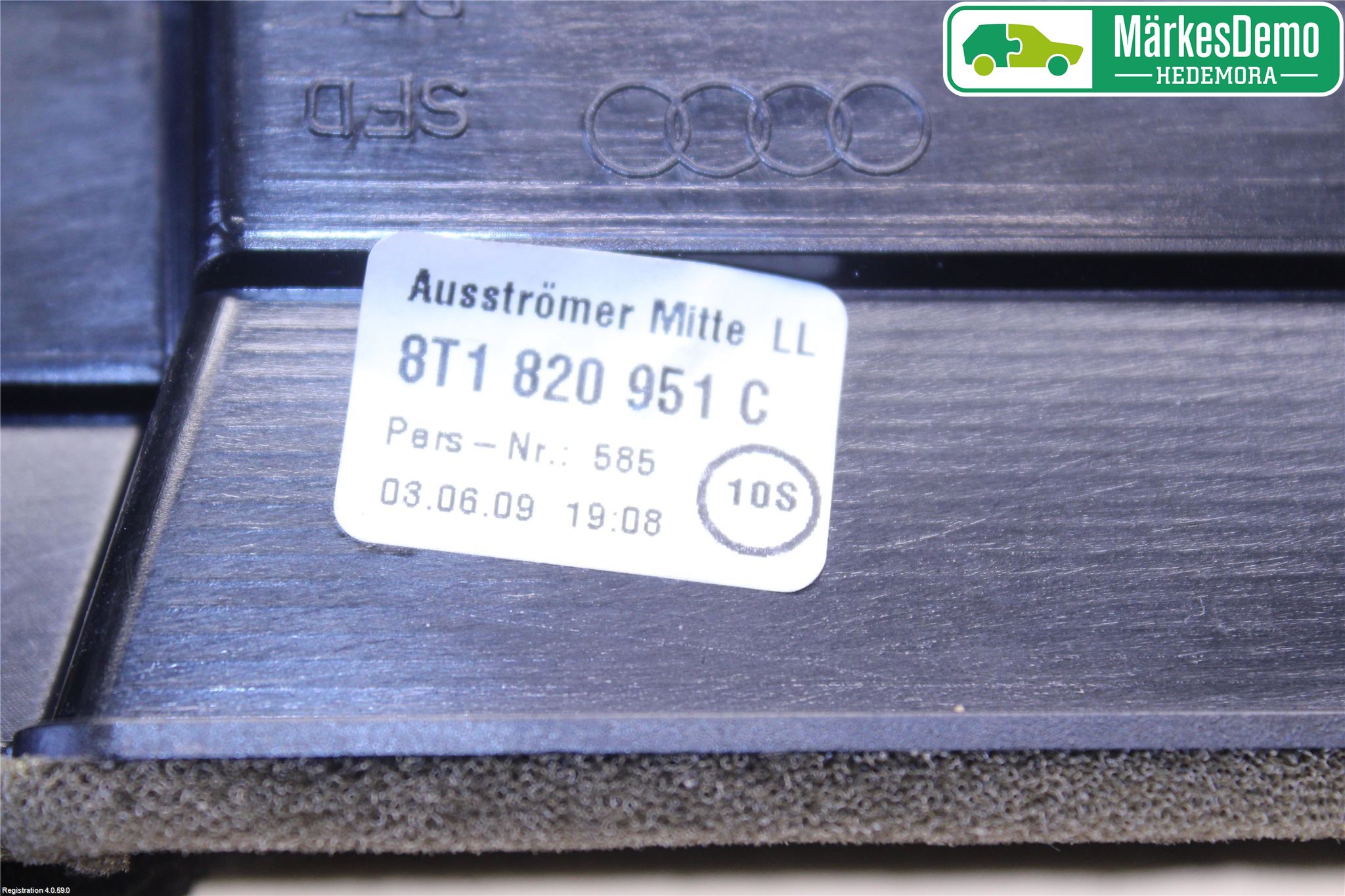 Audi A4/S4 08-11 Luftstyring Front