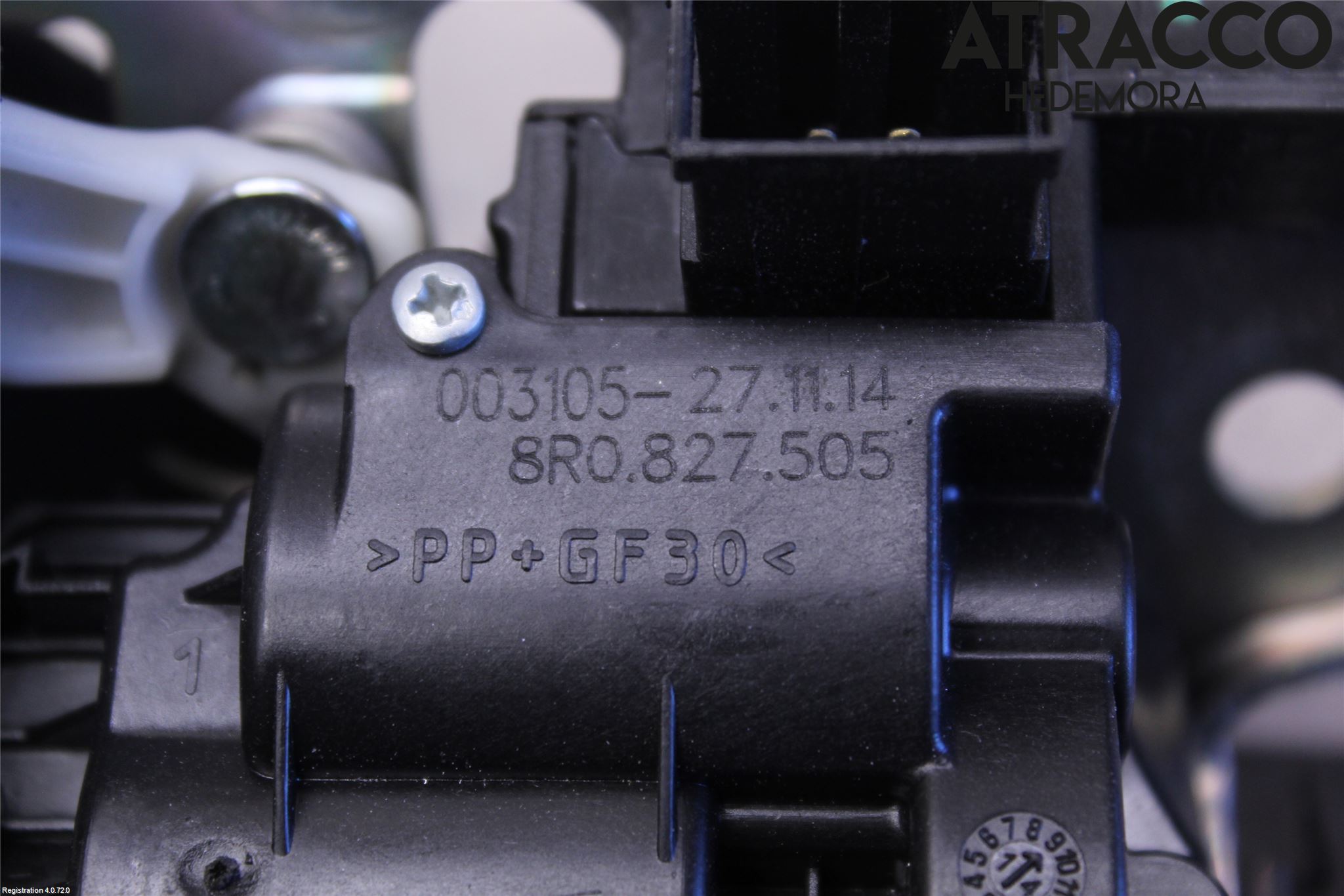 Audi A4 12-15 Bakluke-Lokk Låsekasse