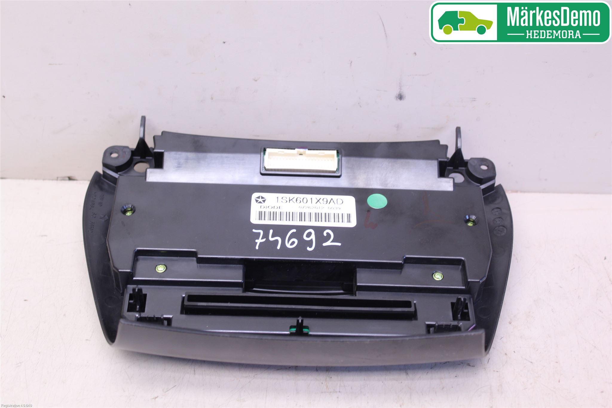 Fiat FREEMONT Varme Ac Betjening-Display