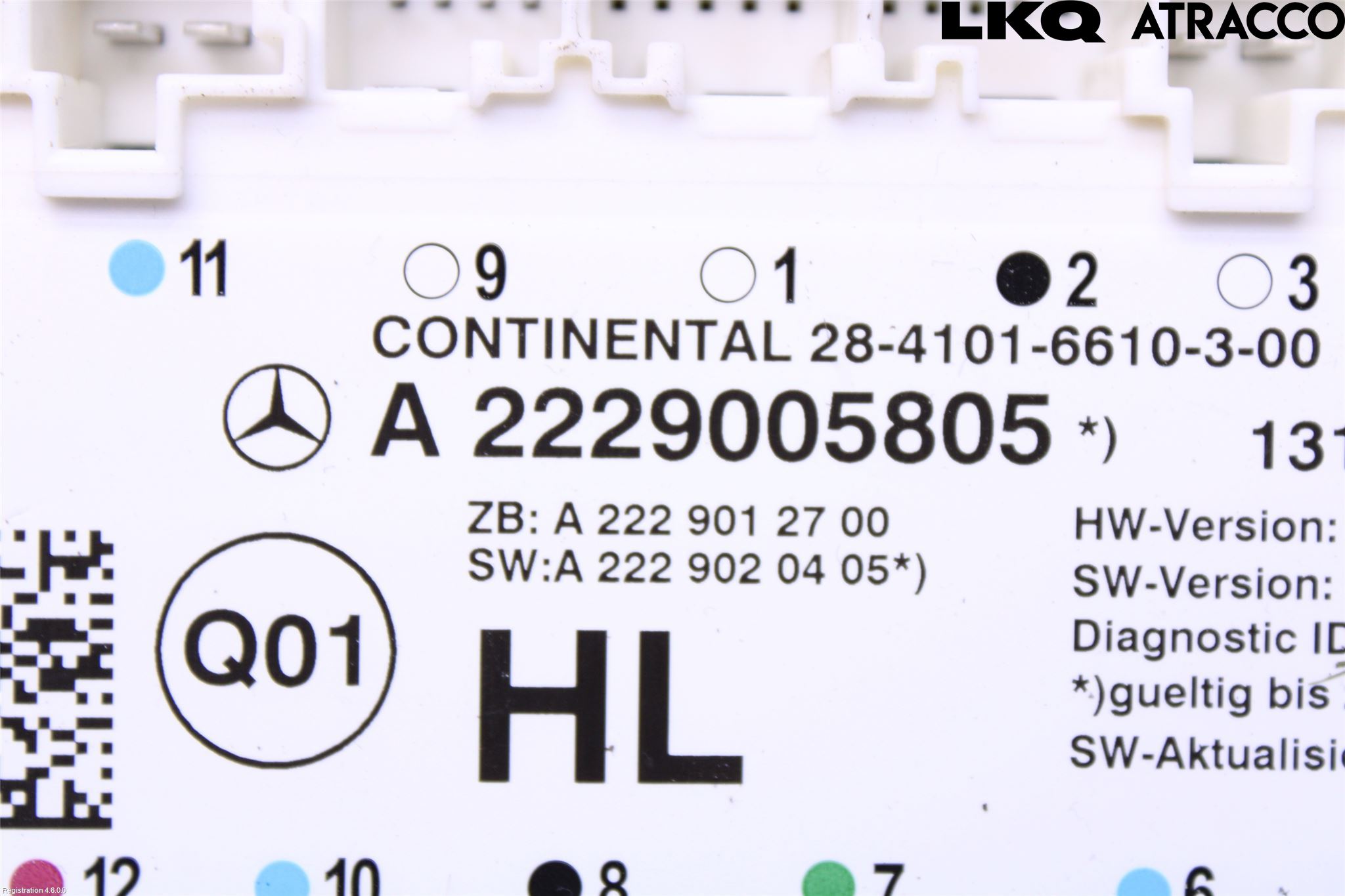 Øvrige MB S-CLASS AMG (W221) Styreenhet Dør