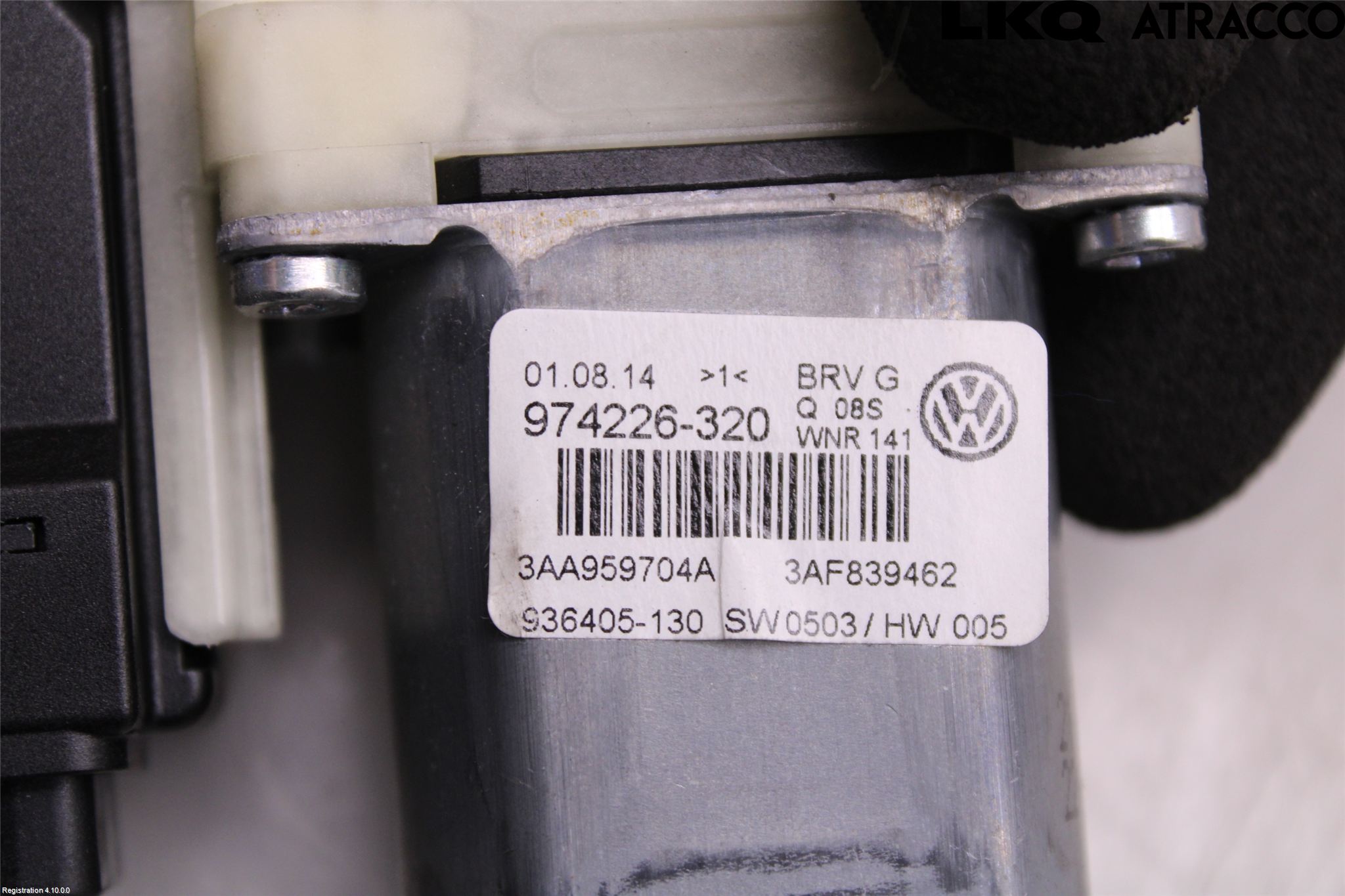 Volkswagen VW PASSAT 11-14 Vindusheismotor