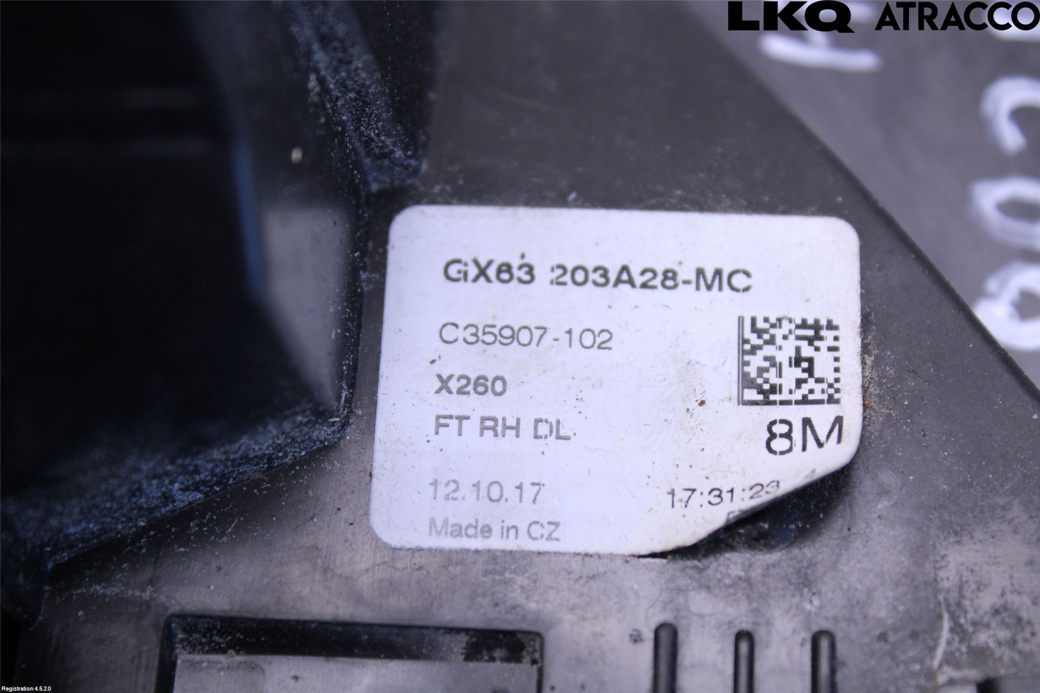 Jaguar XF (X260) 16-24 Dørlås - Låsekasse