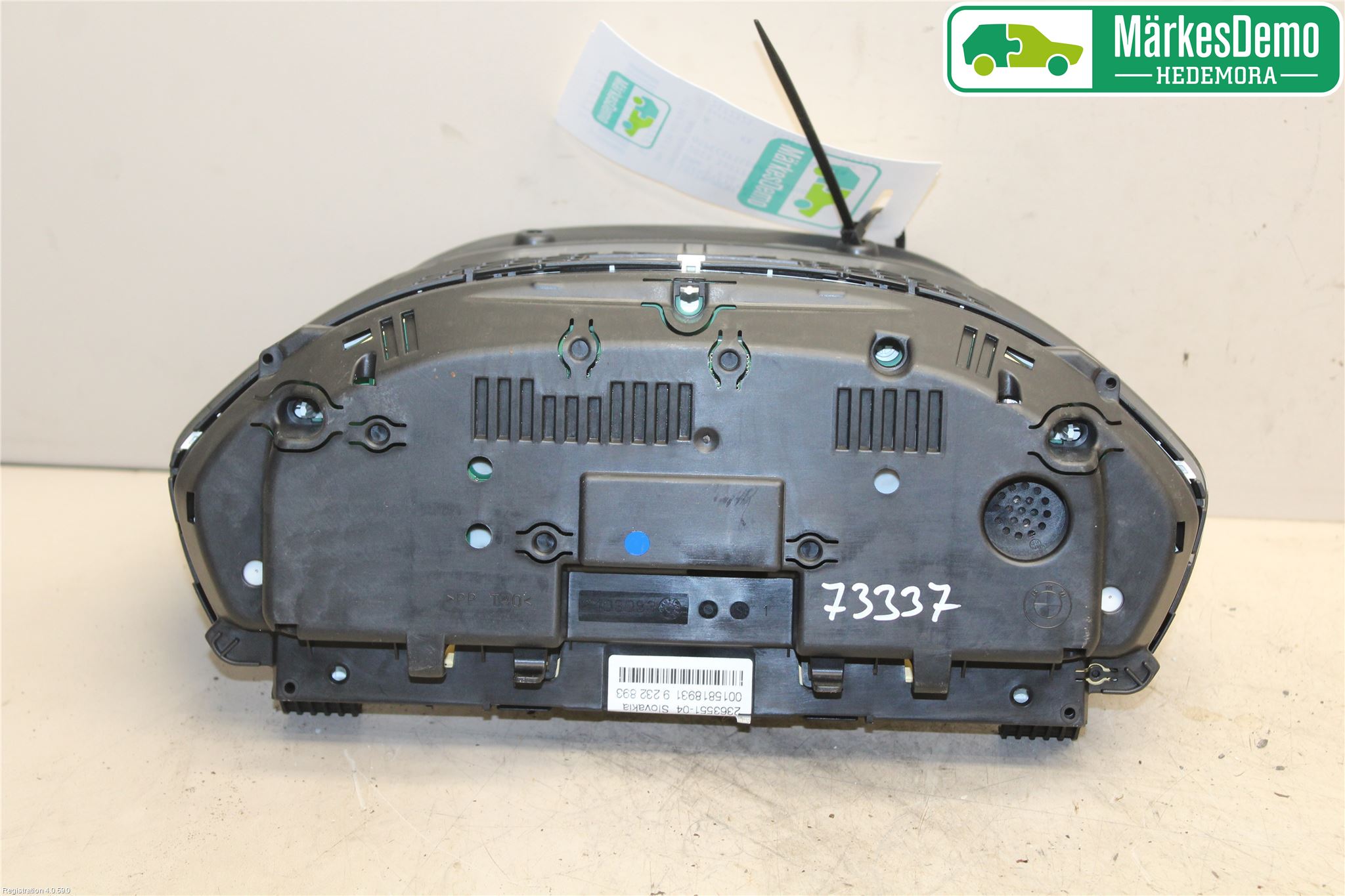 BMW 3 F30/F31/F80 12-19 Instr Kombinert