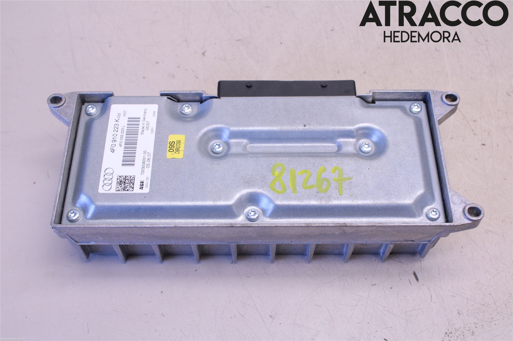 Audi A6/S6     05-11 Stereo Forsterker
