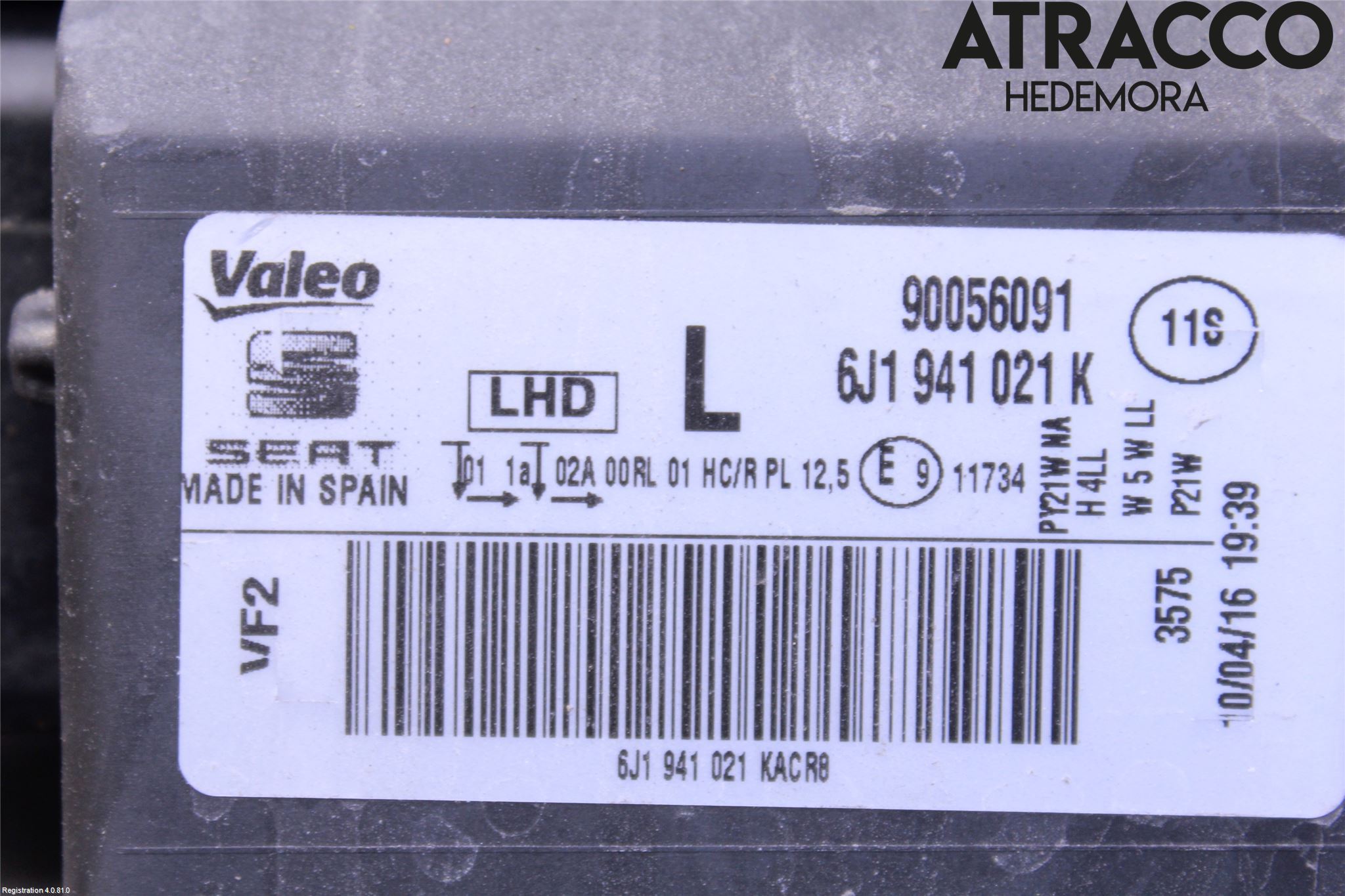 Seat IBIZA IV 08-16 Frontlykt Venstre