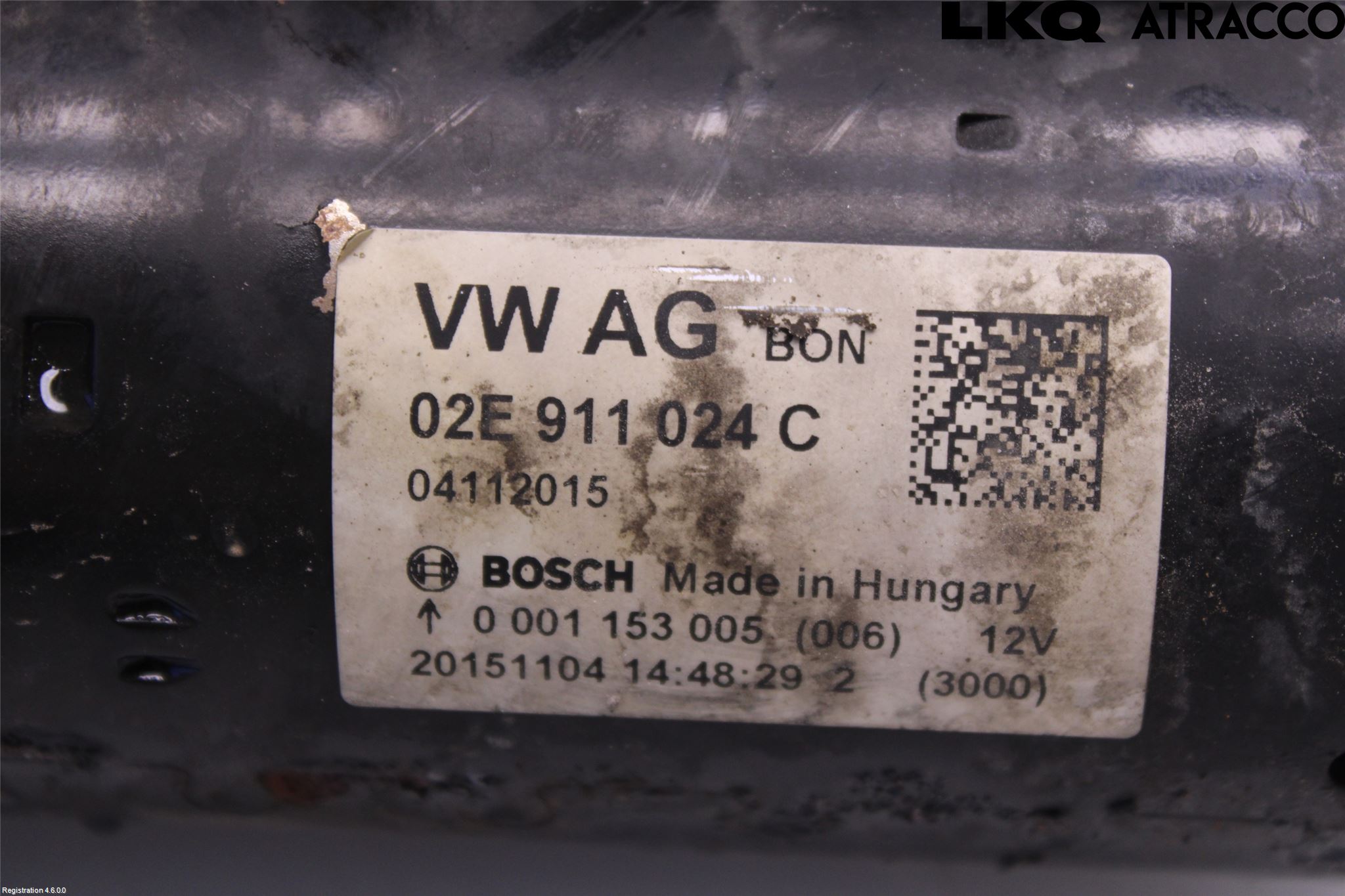 Volkswagen VW TRANSP/CARAVELLE (T6) 16-22 Startmotor Diesel
