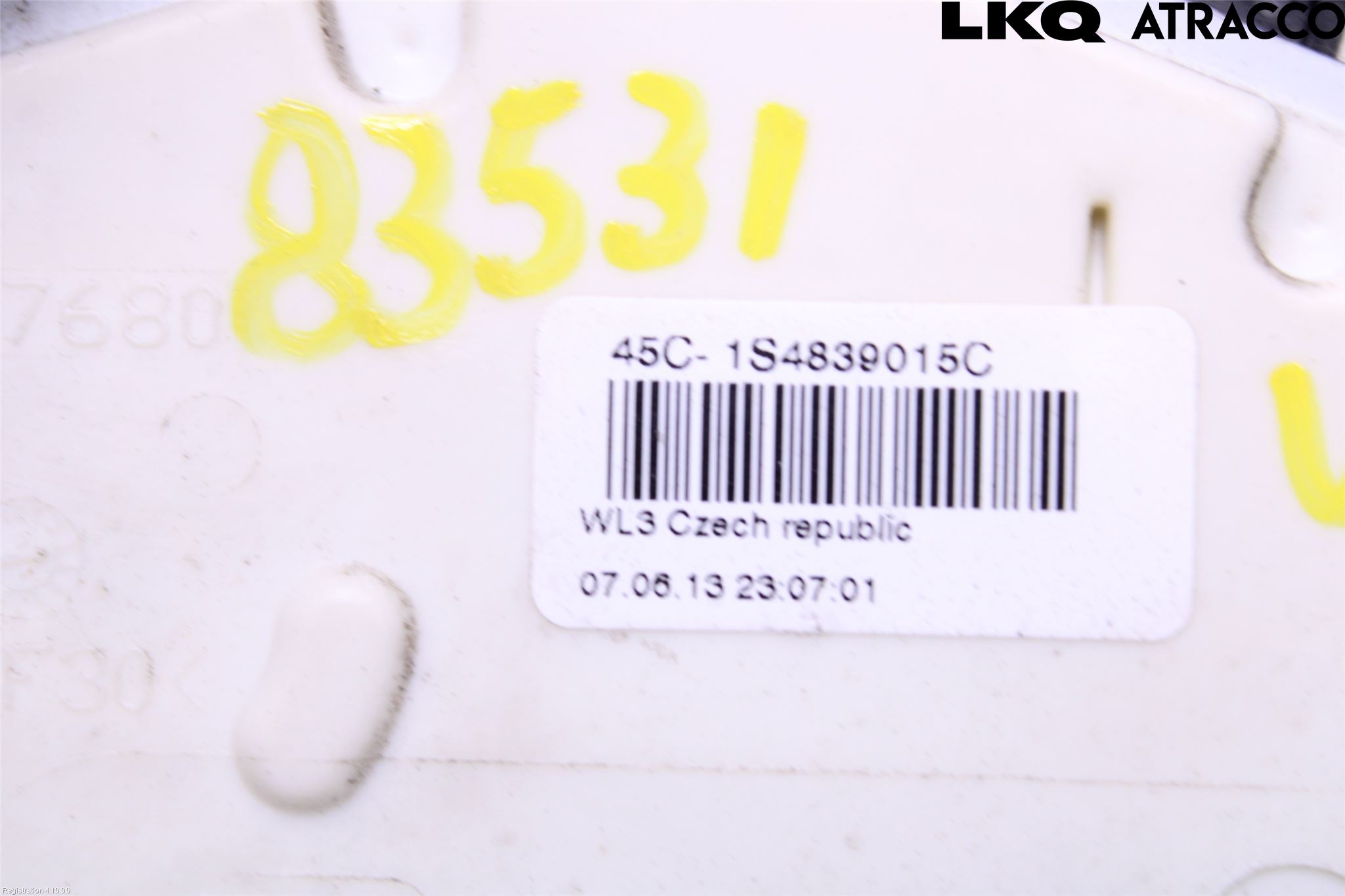 Skoda SUPERB 09-15 Dørlås - Låsekasse