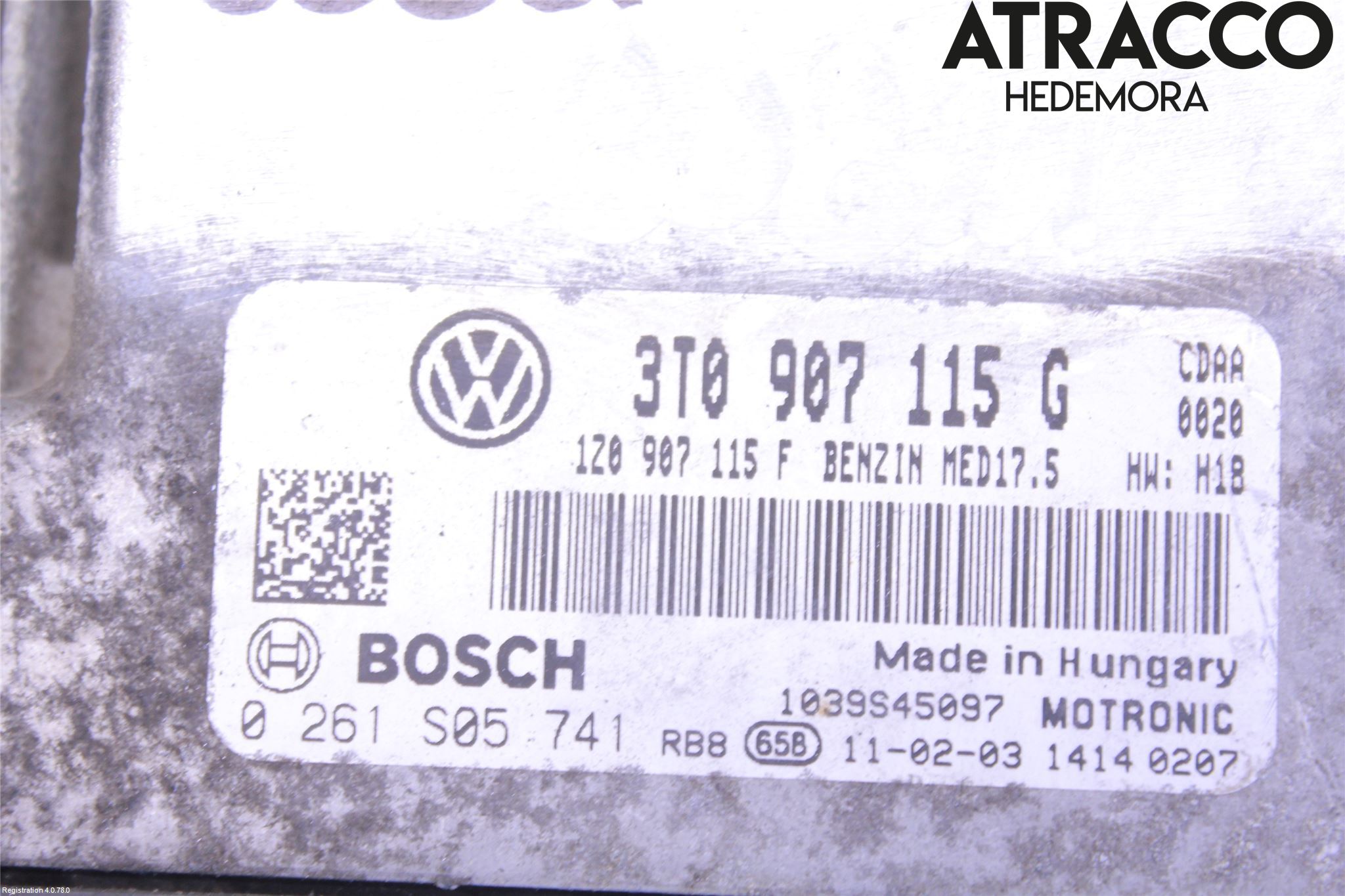 Skoda SUPERB 09-15 Styreenhet Innsprøytning