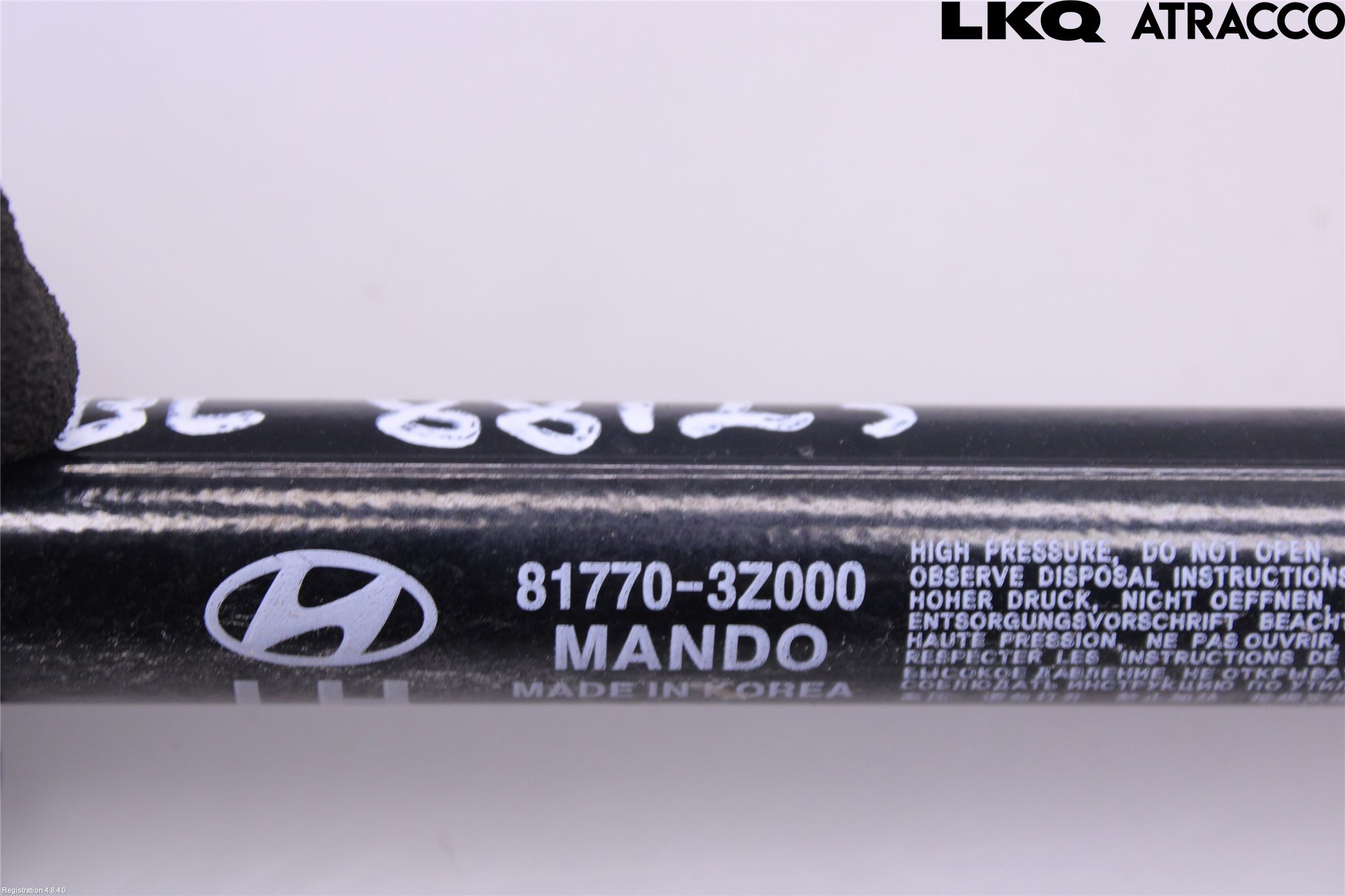 Hyundai i40 16-18 Bakluke Demper-Gassfjær