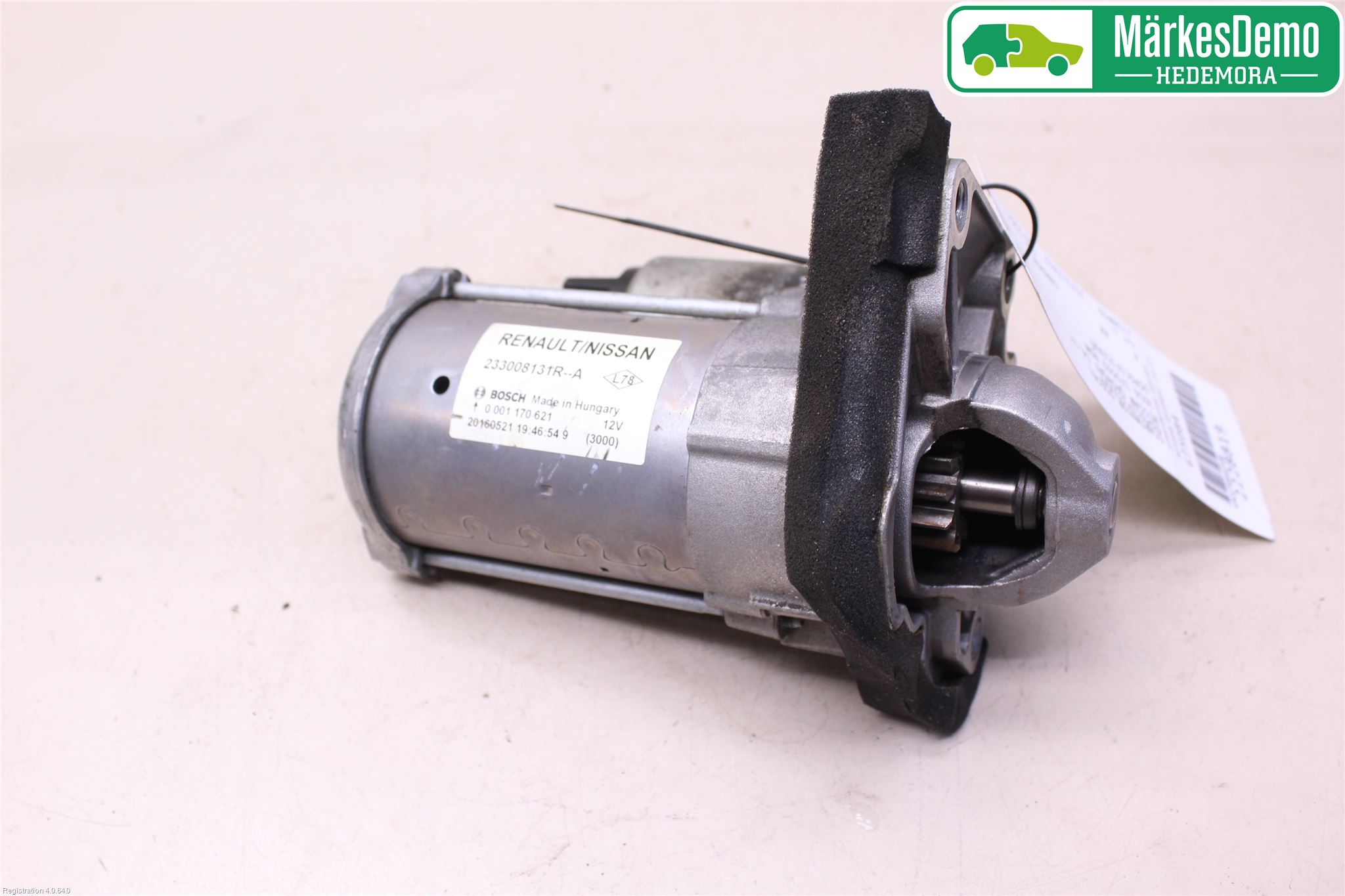 Nissan QASHQAI 14-17 Startmotor Diesel