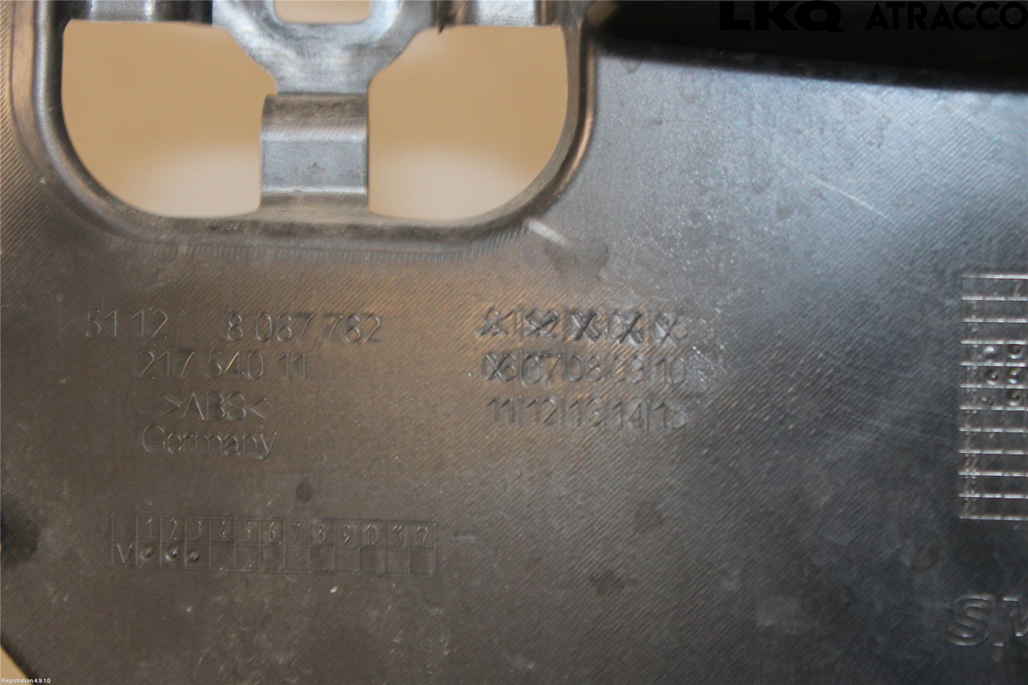 BMW 5 G30/G31/F90 17-23 Støtfanger Bak Deform Element