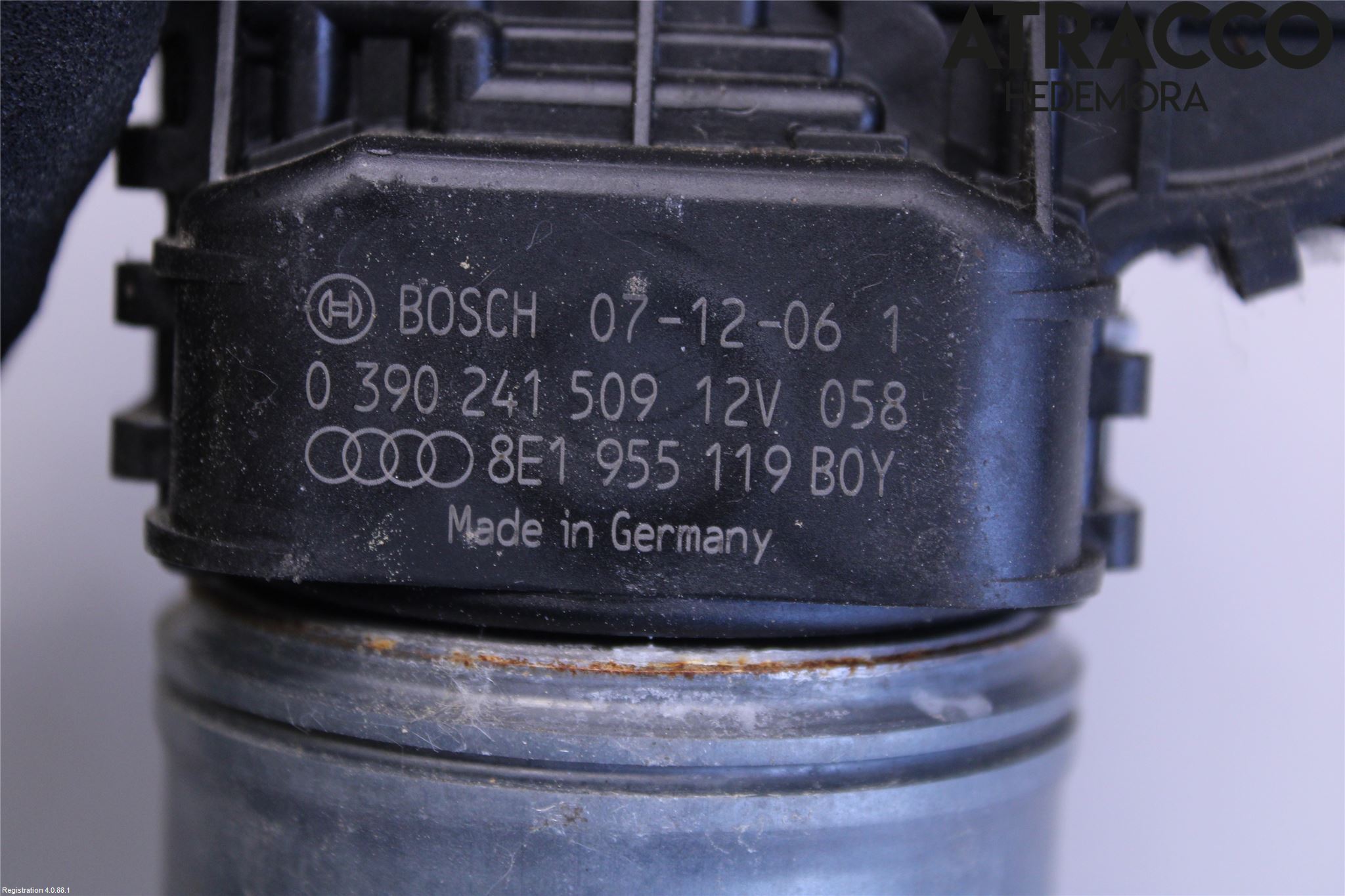 Audi A4/S4 05-07 Viskermotor Frontrute