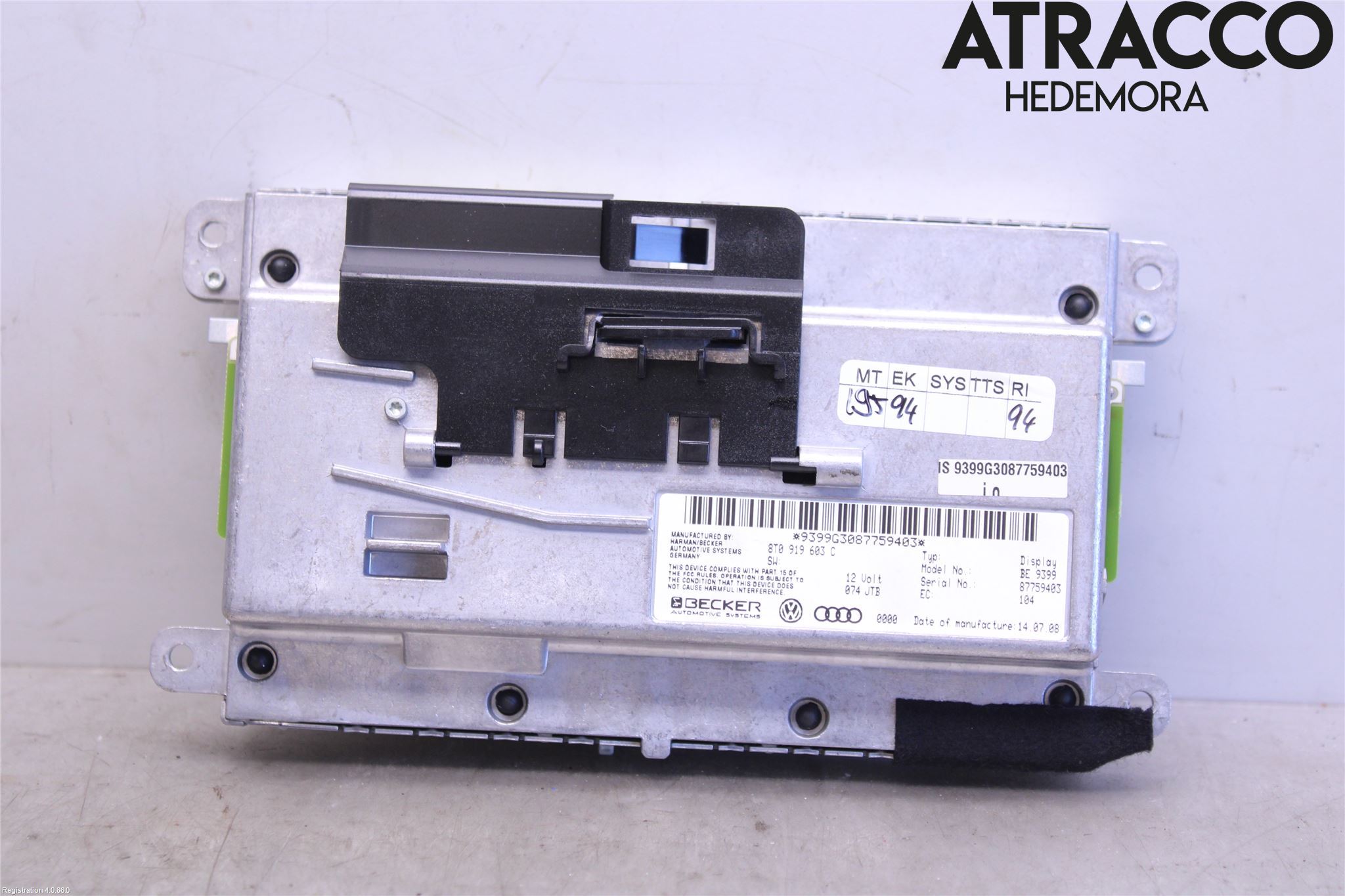 Audi A6/S6     05-11 Multifunktionsdisplay