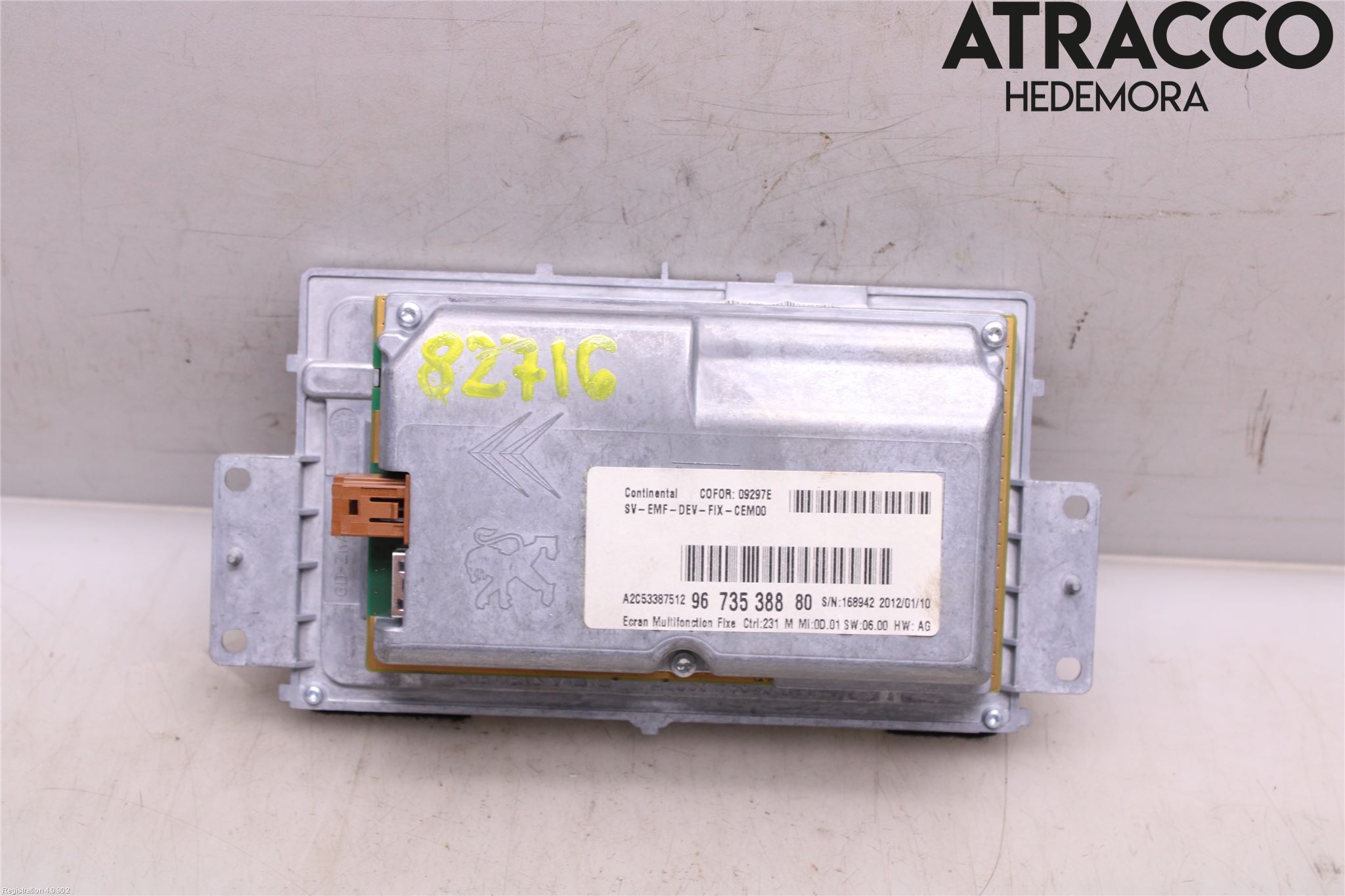 Citroen C5 08-17 Stereo Radio Med Cd
