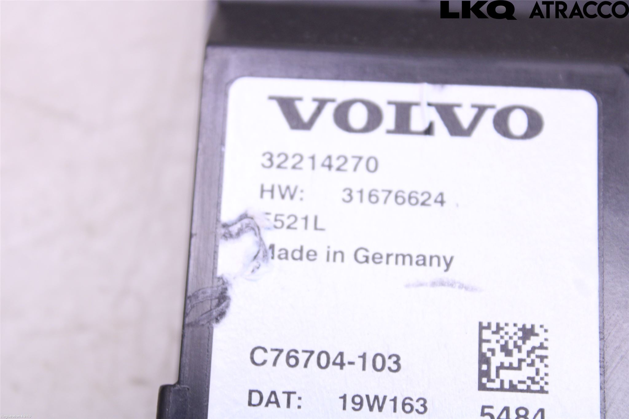 Volvo XC60 18- Styreenhet Bakluke