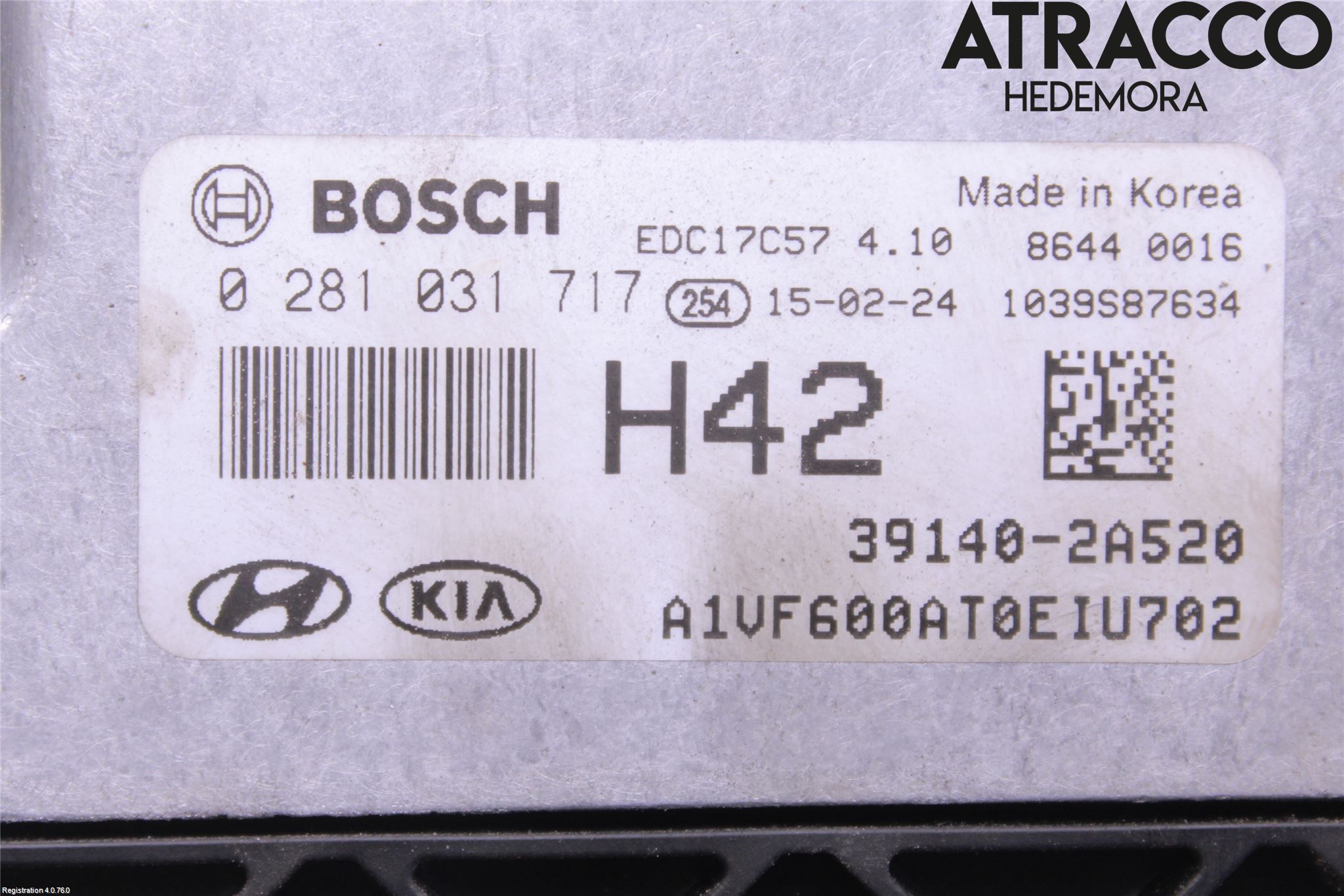 Hyundai i40 16-18 Styreenhet Innsprøytning