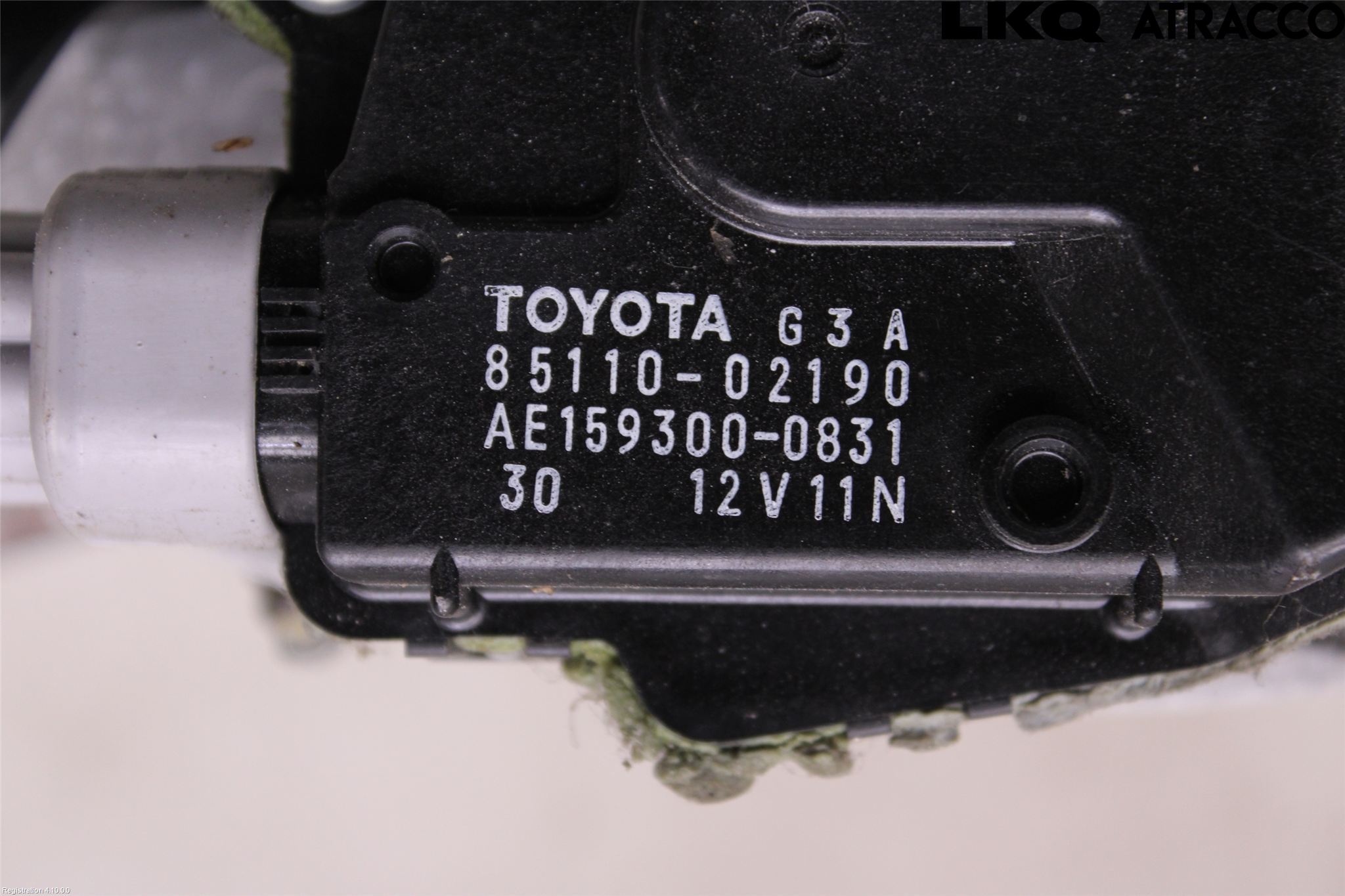 Toyota AURIS 10-12 Viskermotor Frontrute