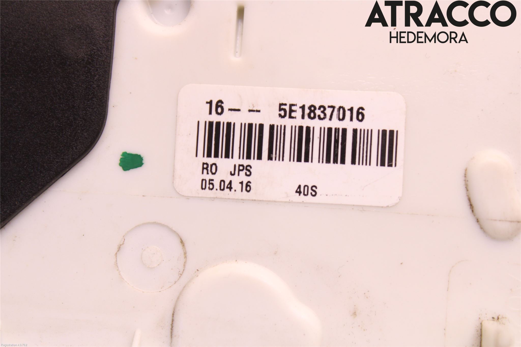 Volkswagen VW PASSAT 15-19 Dørlås - Låsekasse