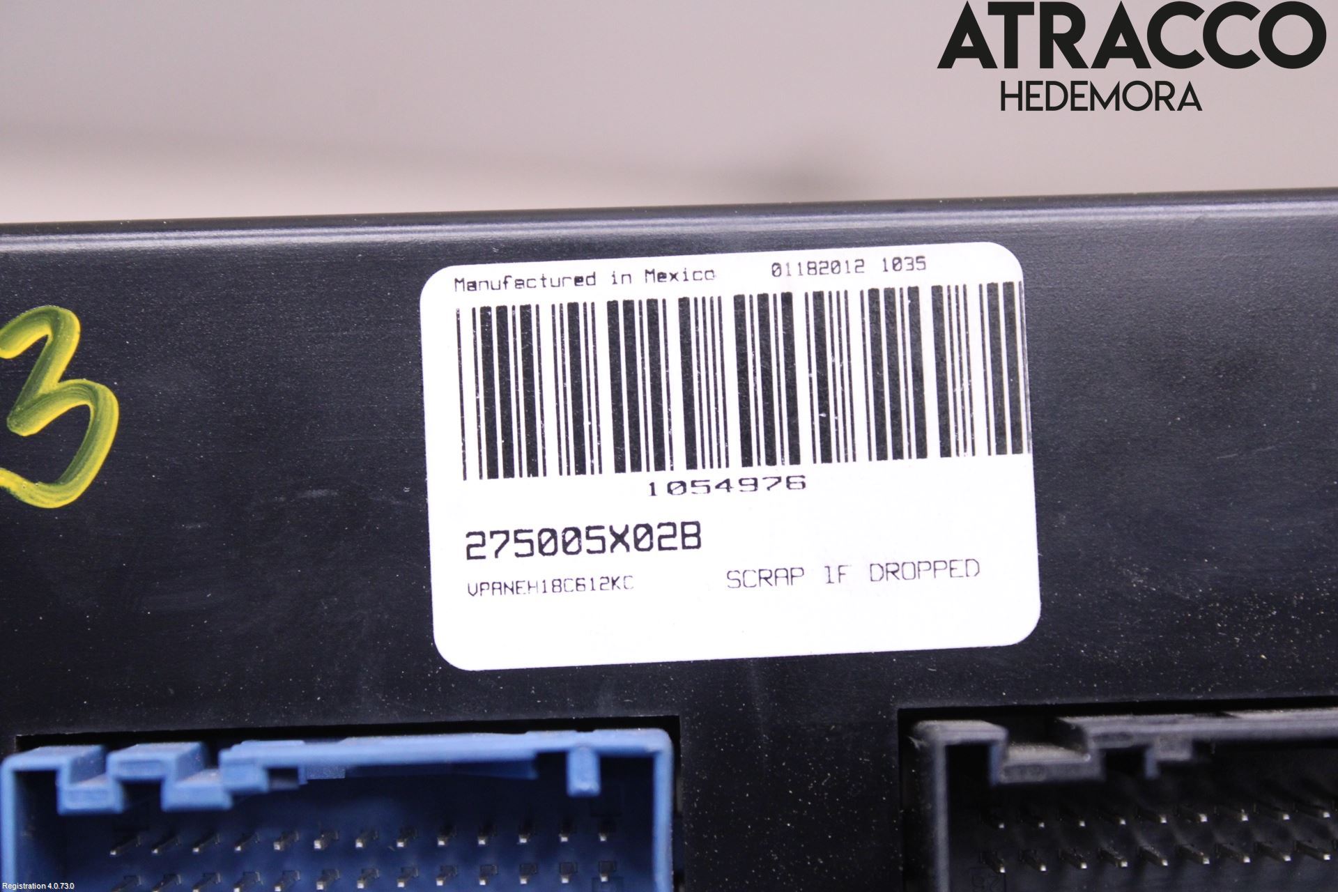 Nissan NAVARA 05-16 Varme Ac Betjening-Display