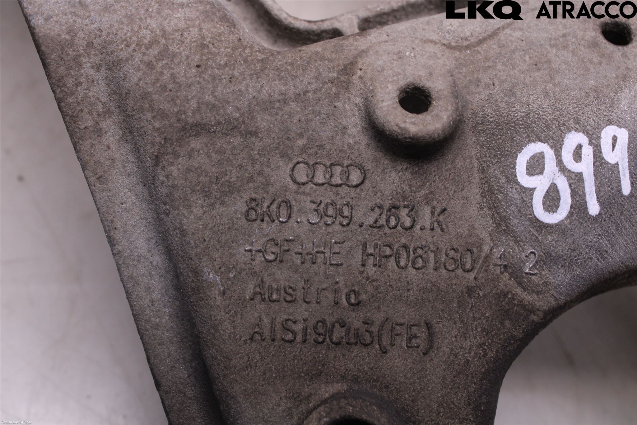 Audi A4 12-15 Gearkasse Bjelke - Travers