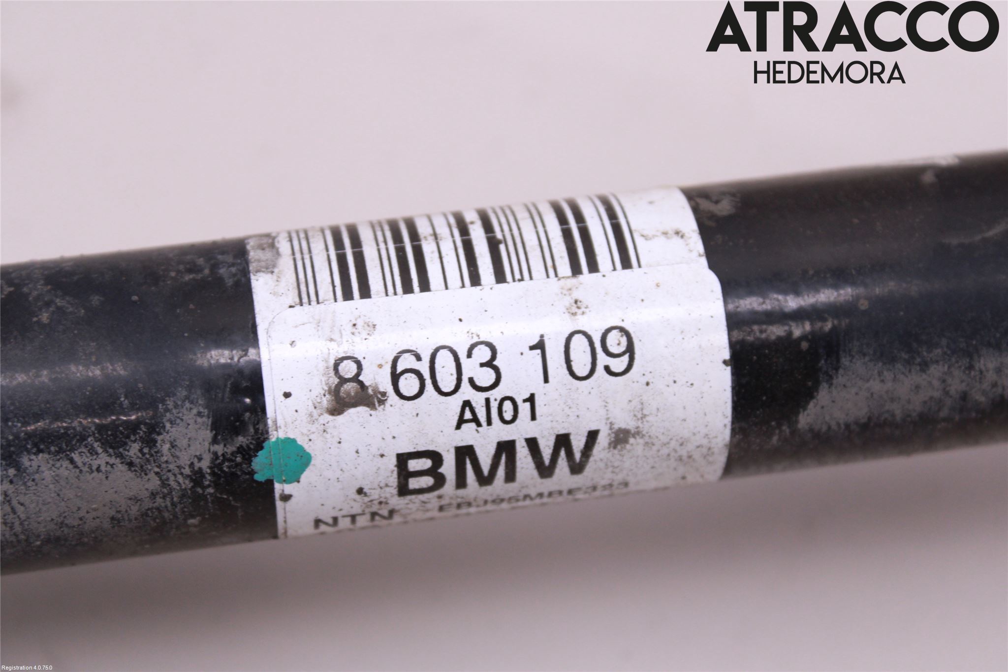 BMW 4 F32/F33/F82/F83 13-20 Drivaksel Bak Kompl Venstre