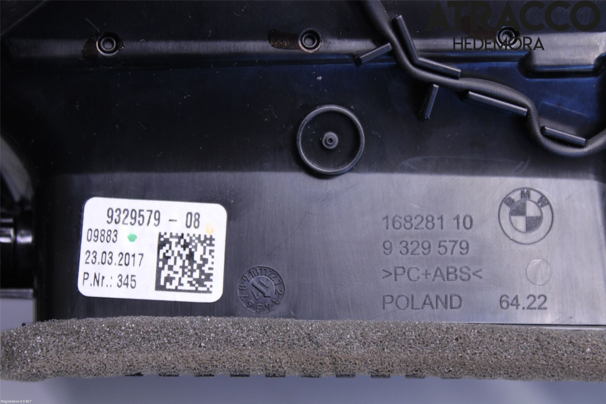 BMW 5 G30/G31/F90 17-23 Dashbord Kanal - Dyse