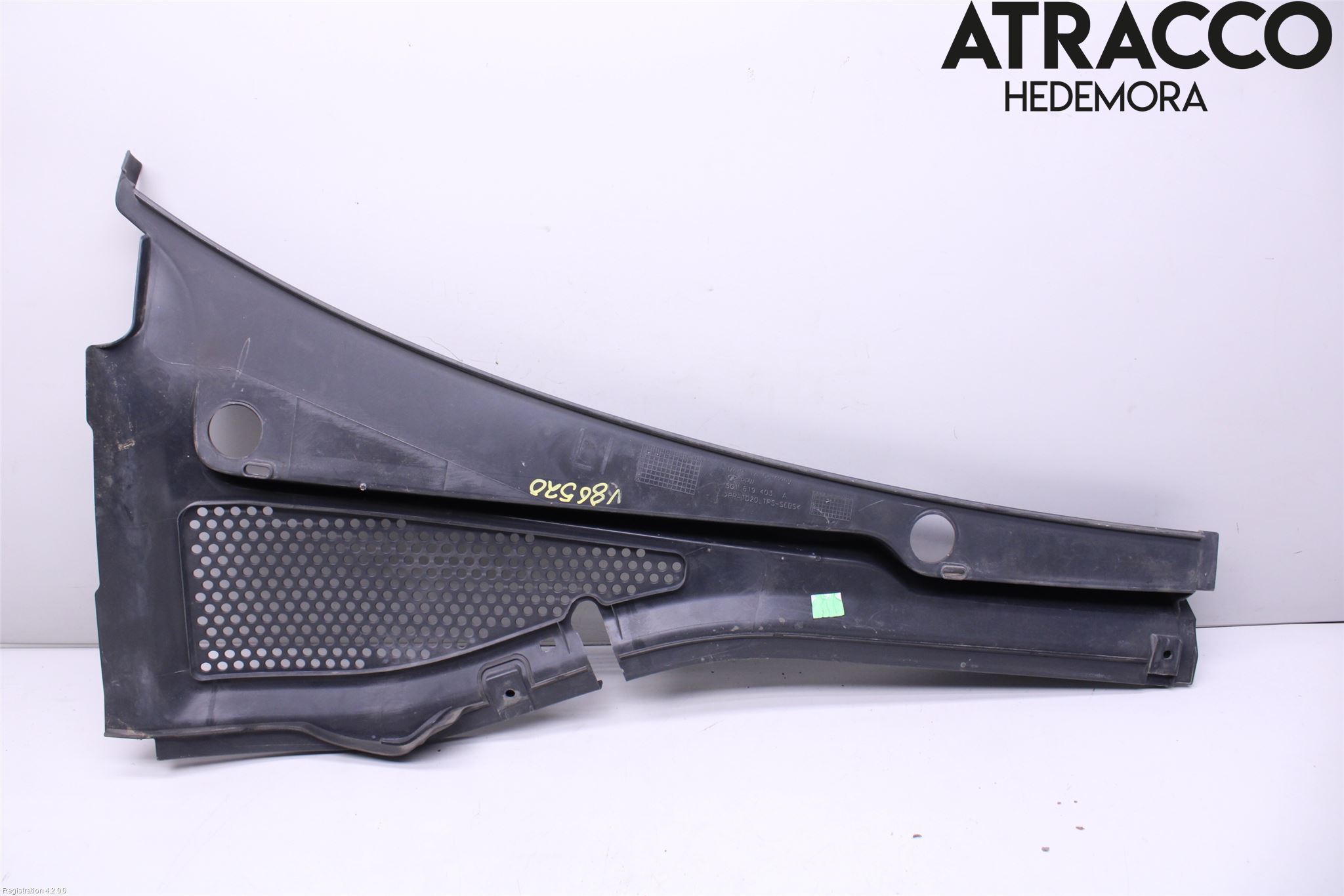Volkswagen VW GOLF / E-GOLF VII 13-20 Visker Deksel-Grill-Under Frr