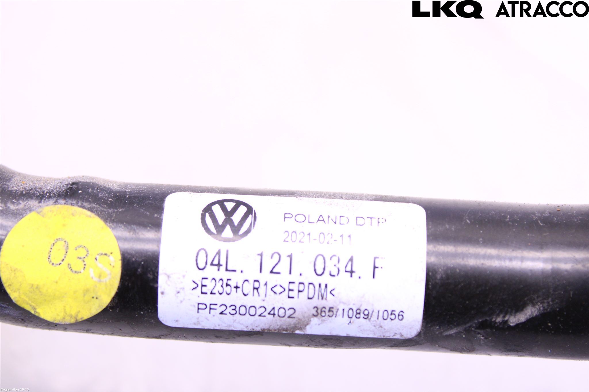 Volkswagen VW TRANSP/CARAVELLE (T6) 16-22 Radiator Slange