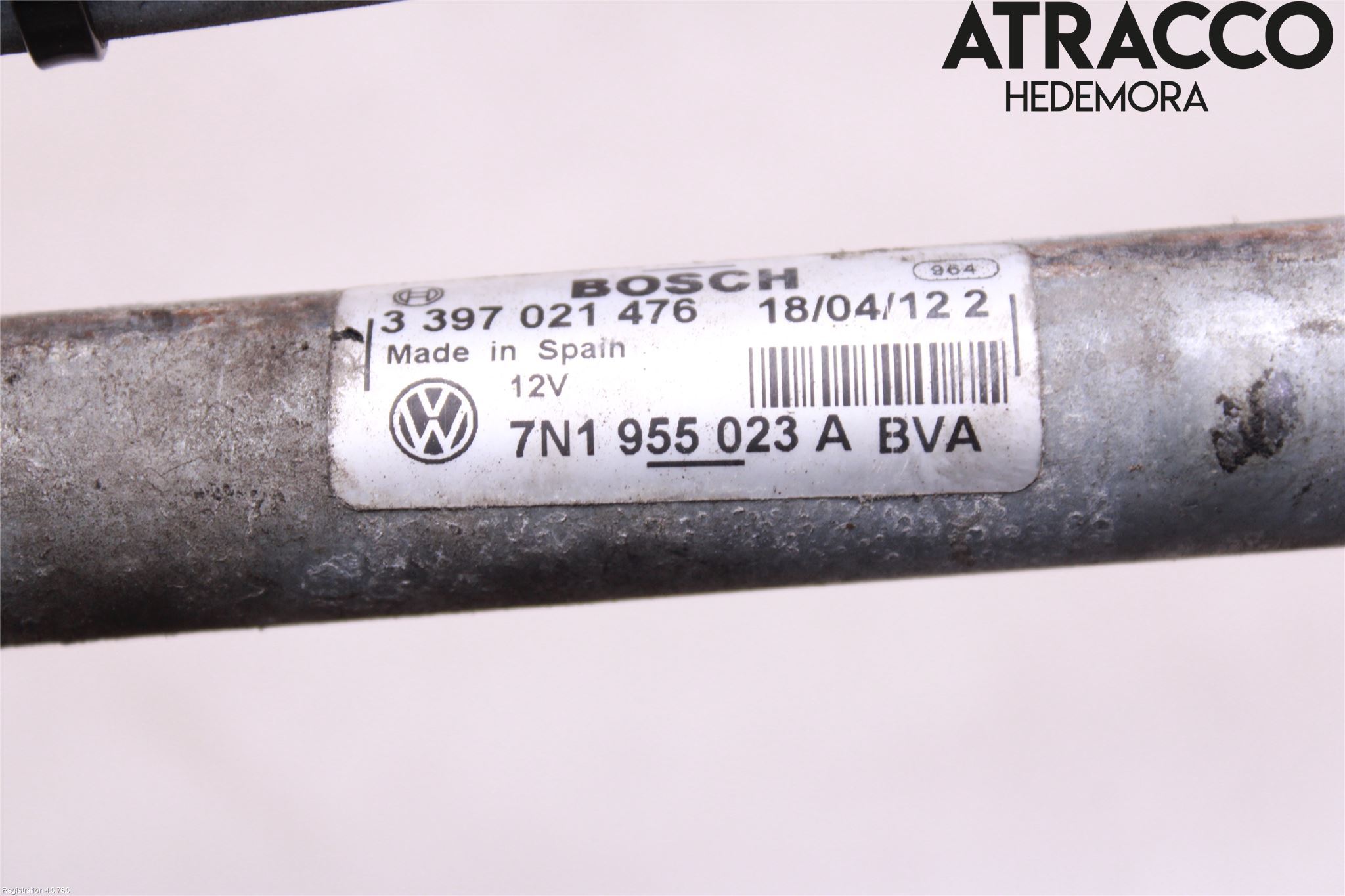 Volkswagen VW SHARAN 11- Viskeroverføring Frontrute