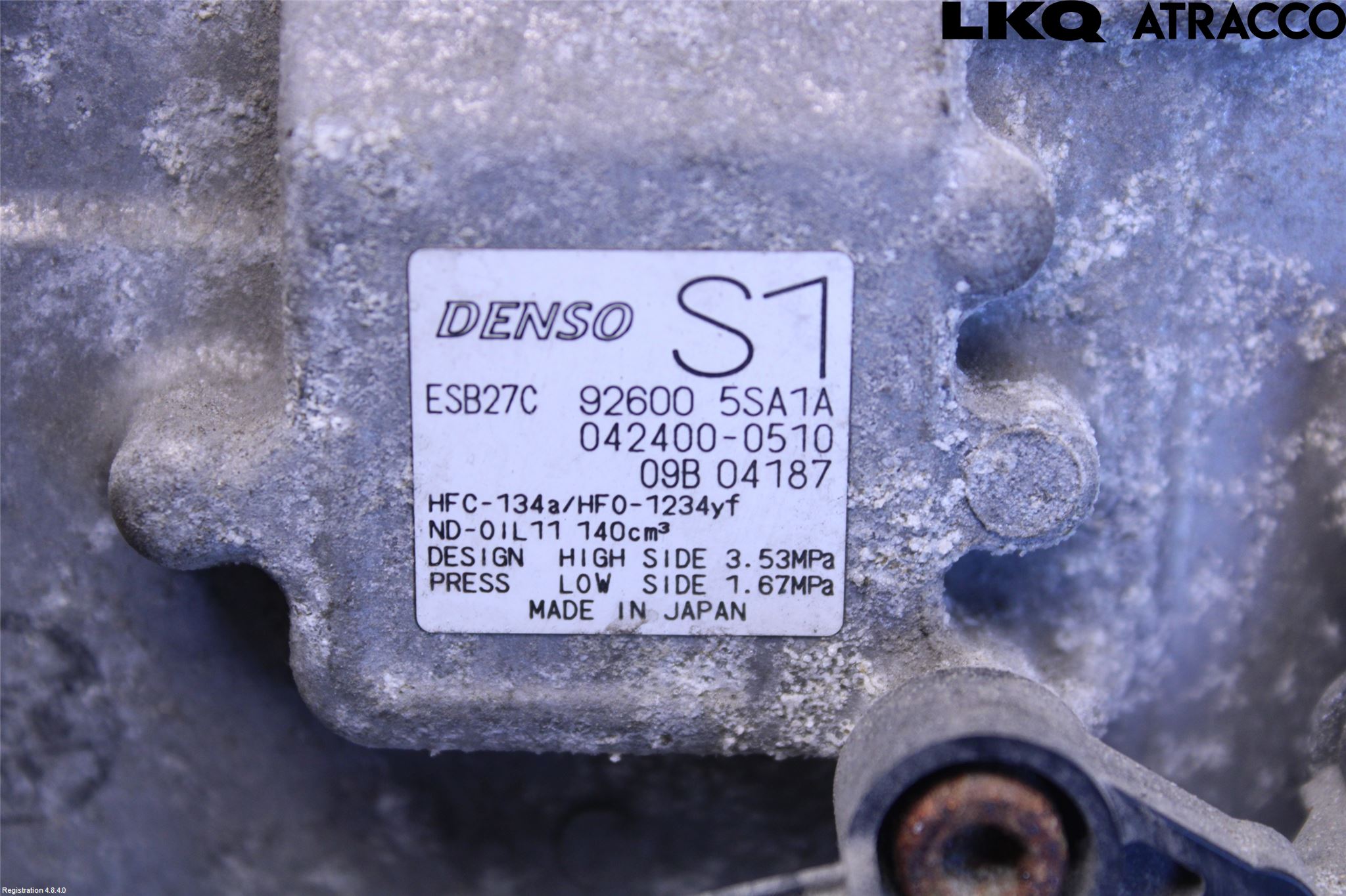 Nissan LEAF 18- Varme Ac Kompressor