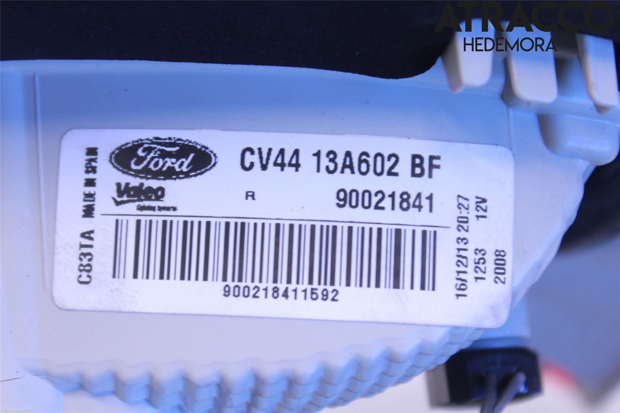 Ford KUGA 13-16 Baklykt Høyre  På Luke(Indre)