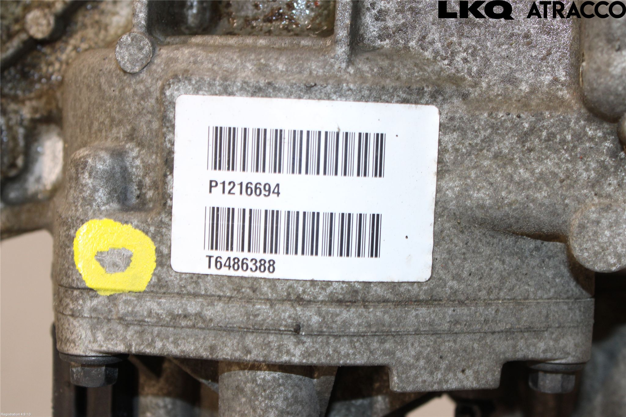 Volvo XC60 18- Bakaksel Kardang Bak -Diff
