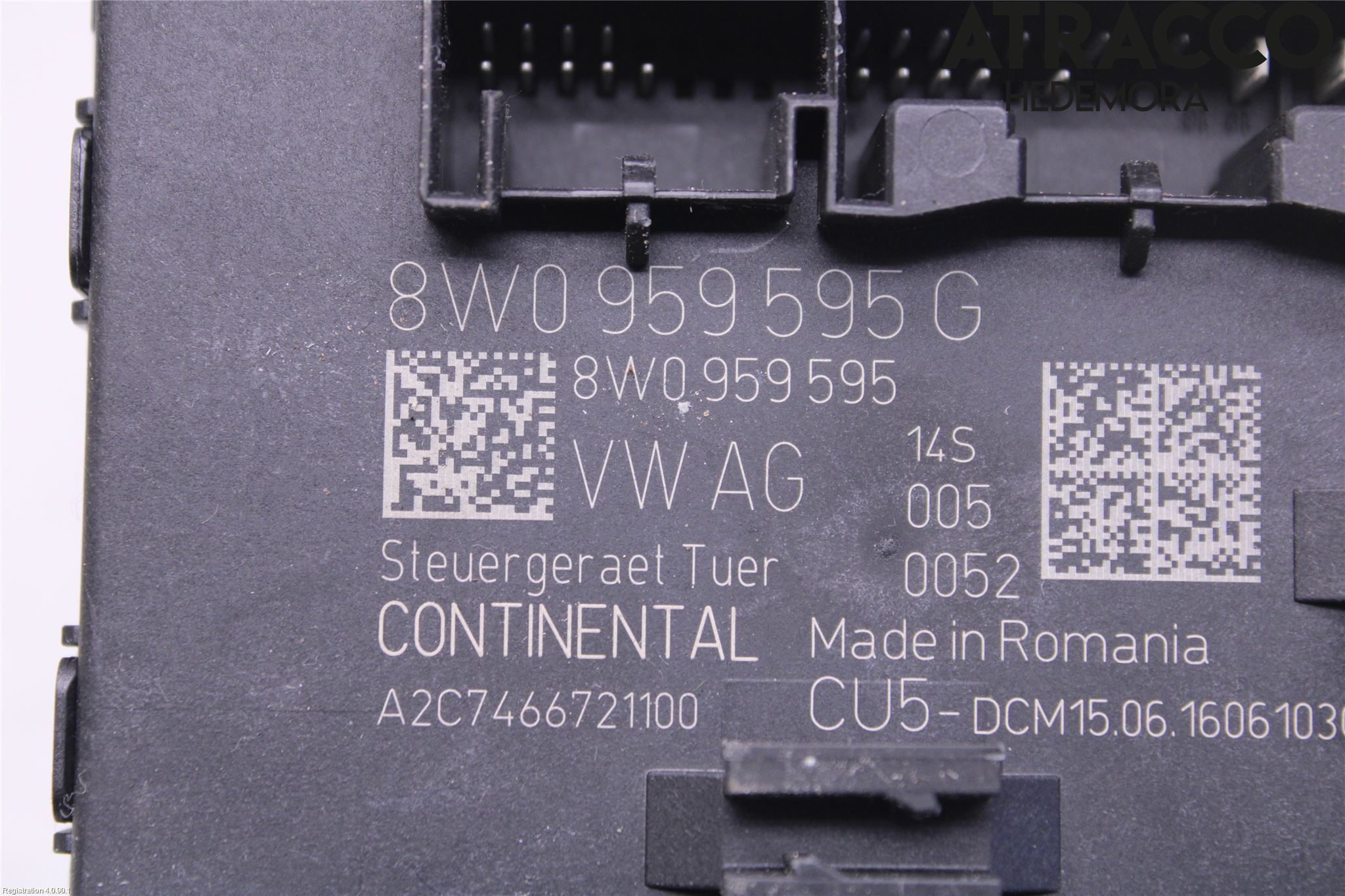 Audi A4/S4 B9 16-19 Styreenhet Dør