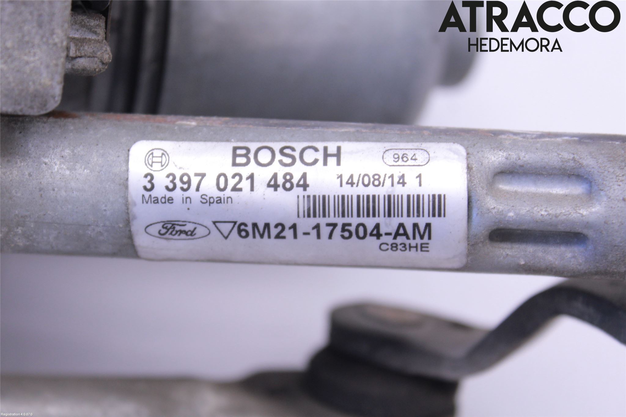 Ford S-MAX 06-15 Viskermotor Frontrute