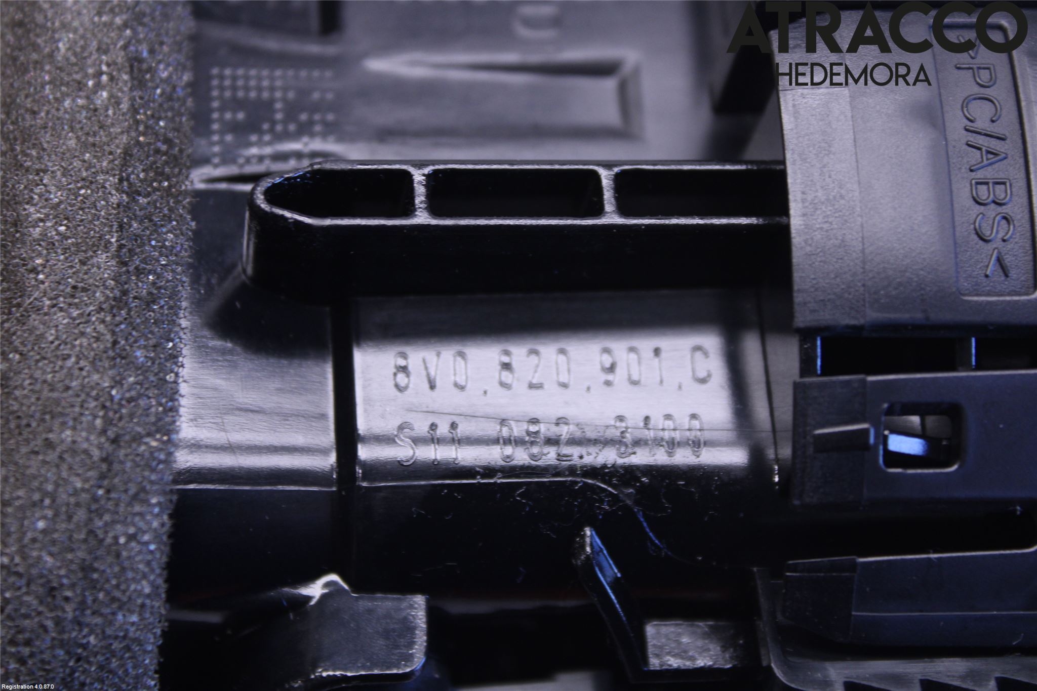 Audi A3/S3 8V 13-20 Dashbord Kanal - Dyse
