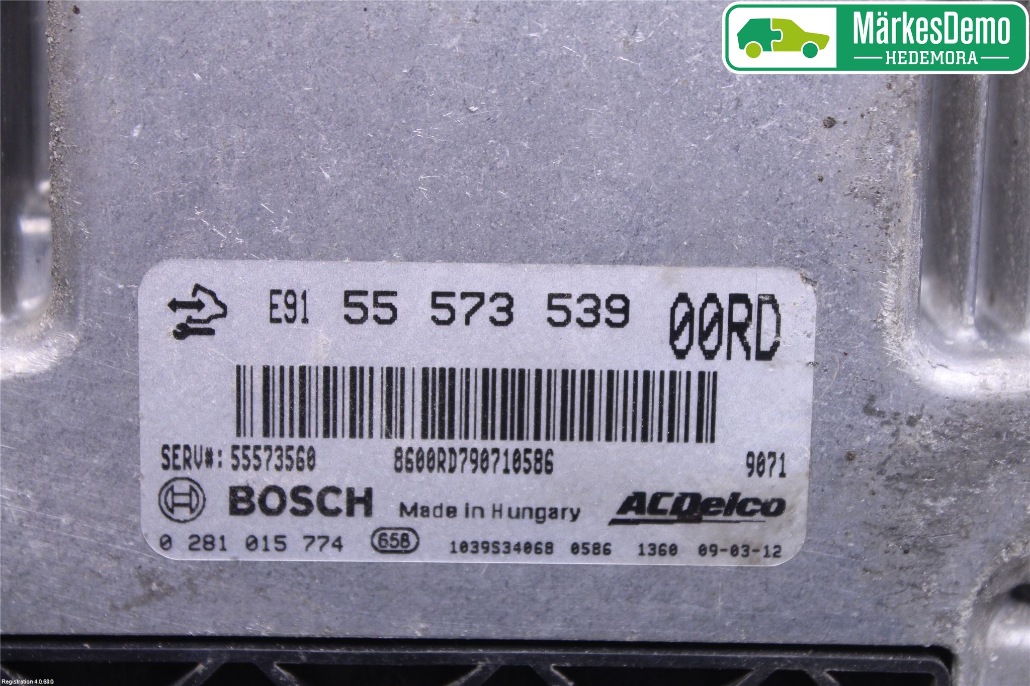 Opel INSIGNIA 09-16 Styreenhet Dieselpumpe