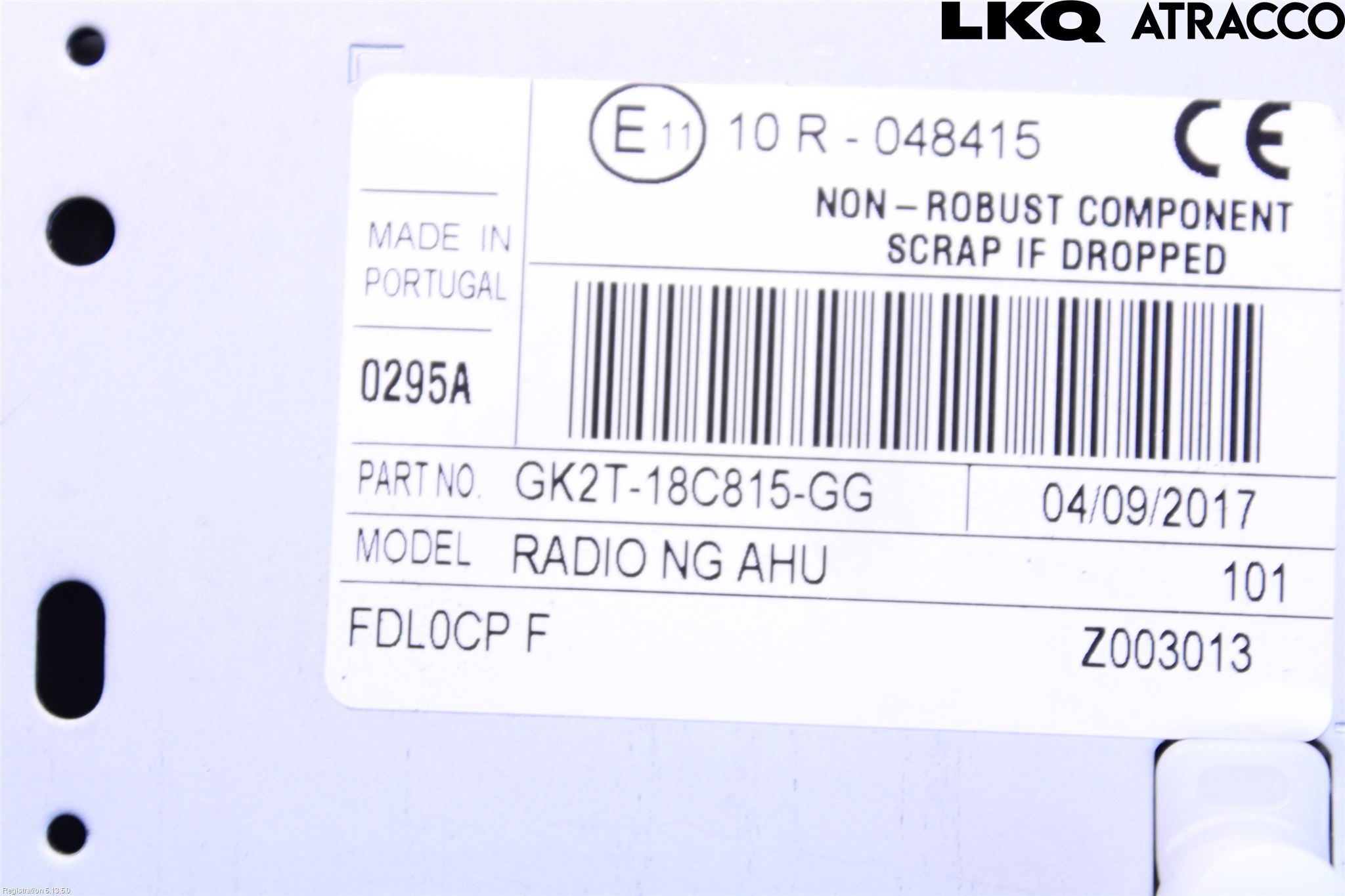 Ford TRANSIT SKÅP/BUSS 14-22 Stereo Radio Med Cd