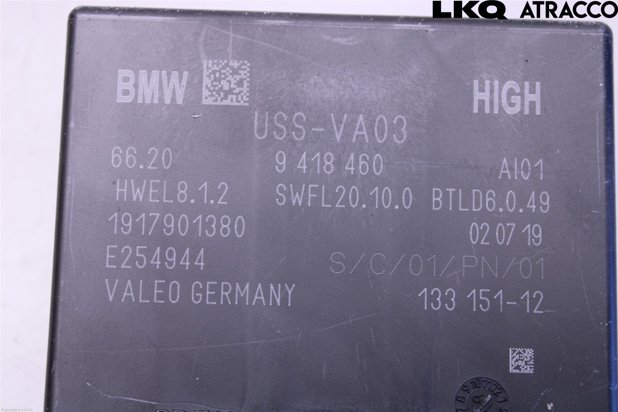BMW 5 G30/G31/F90 17-23 Styreenhet Parkering