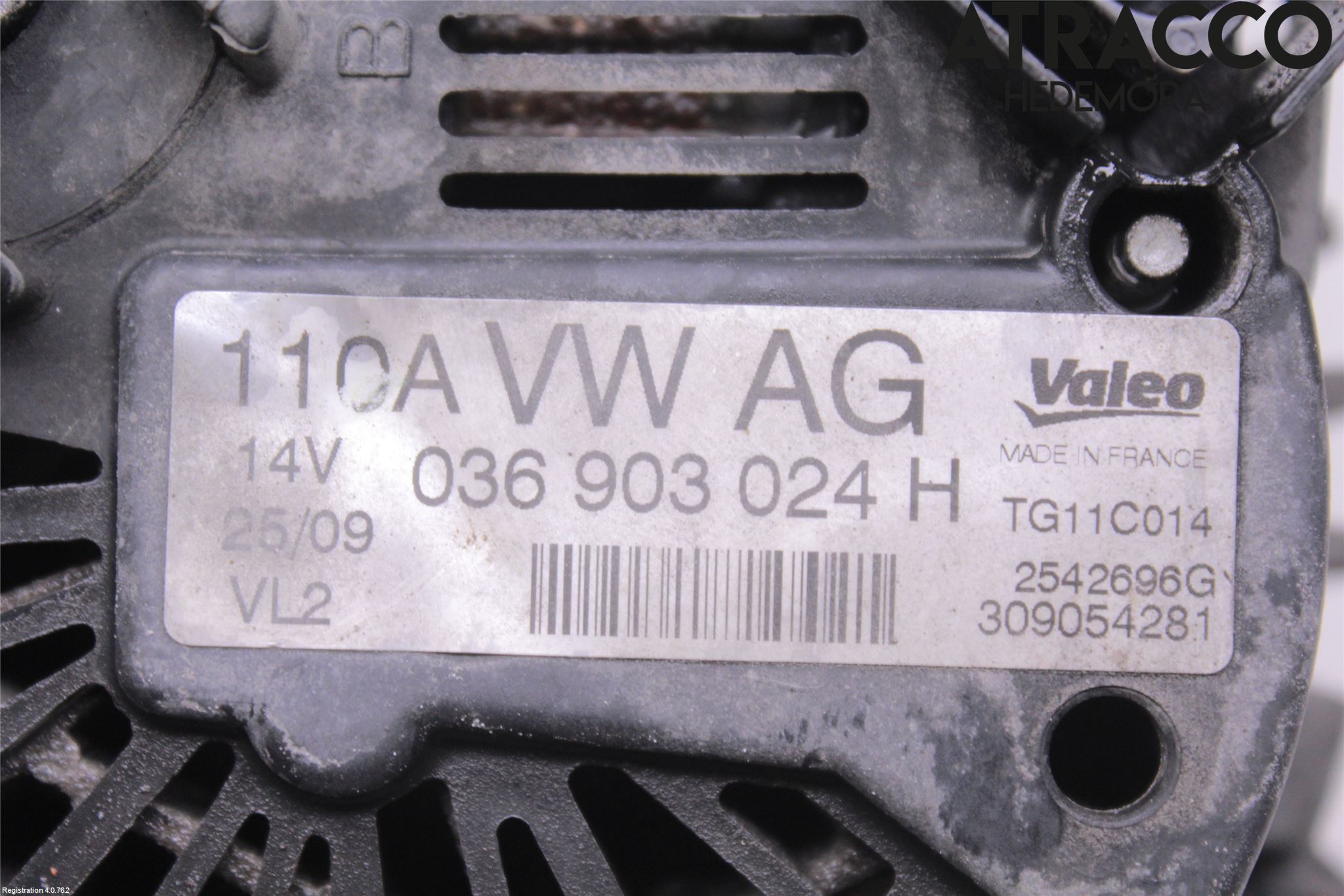 Volkswagen VW POLO 10-17 Dynamo